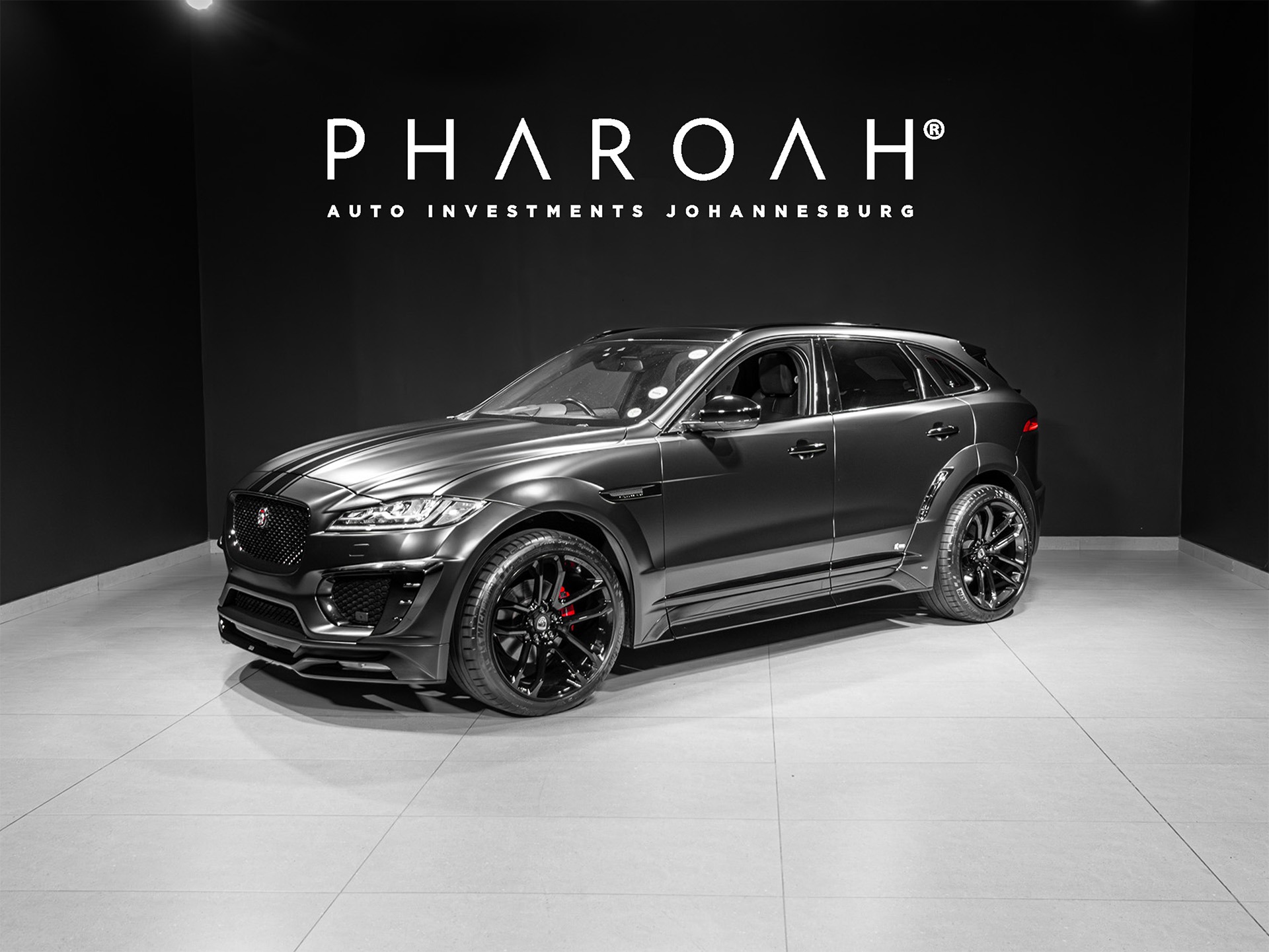 Luxury vehicle at Pharoah Group