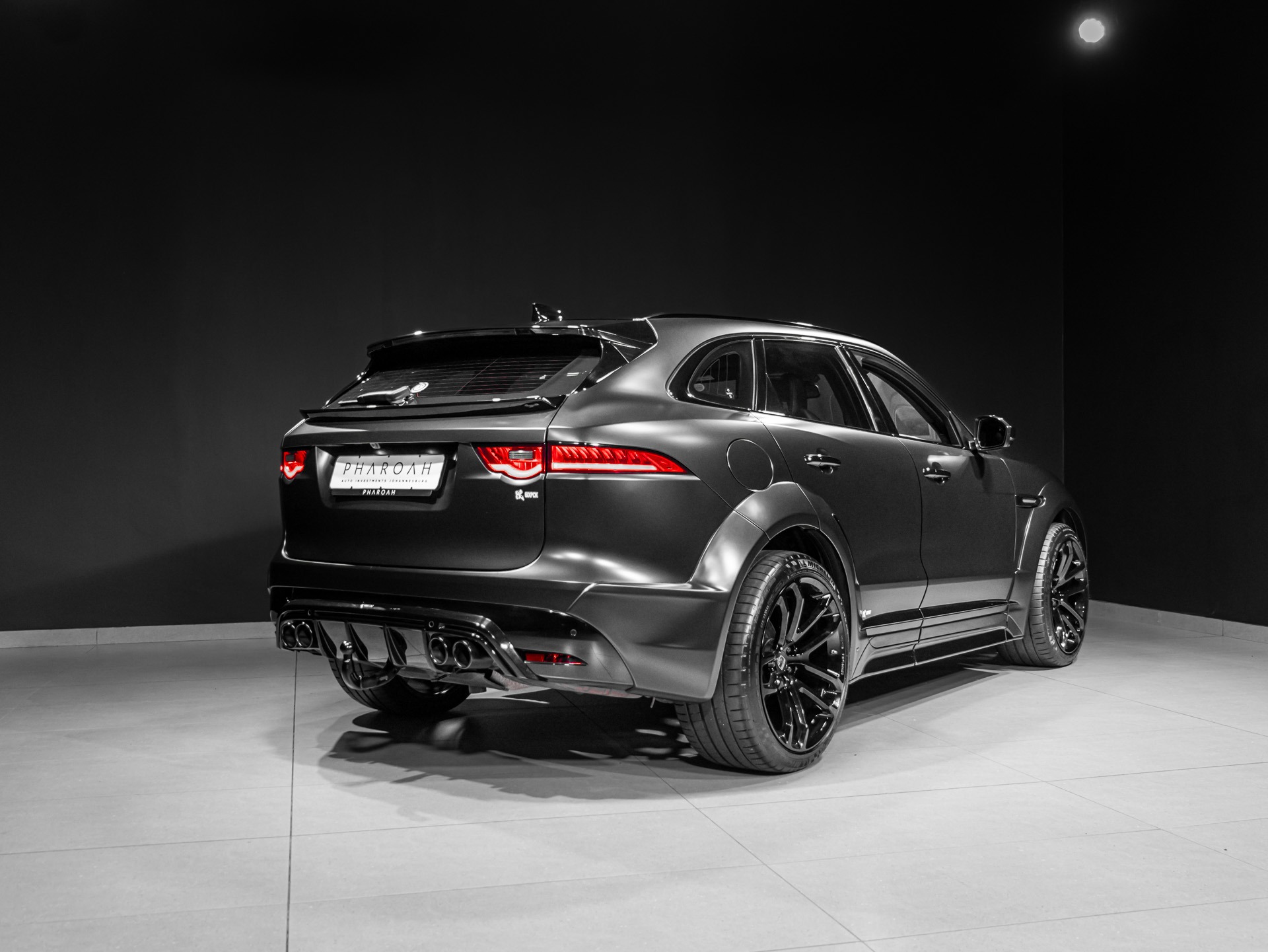 Luxury vehicle at Pharoah Group