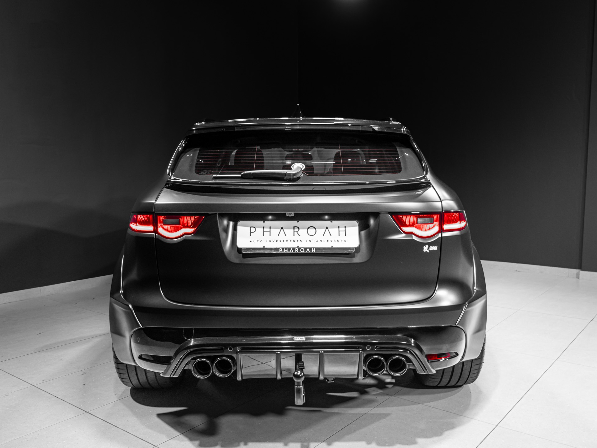 Luxury vehicle at Pharoah Group