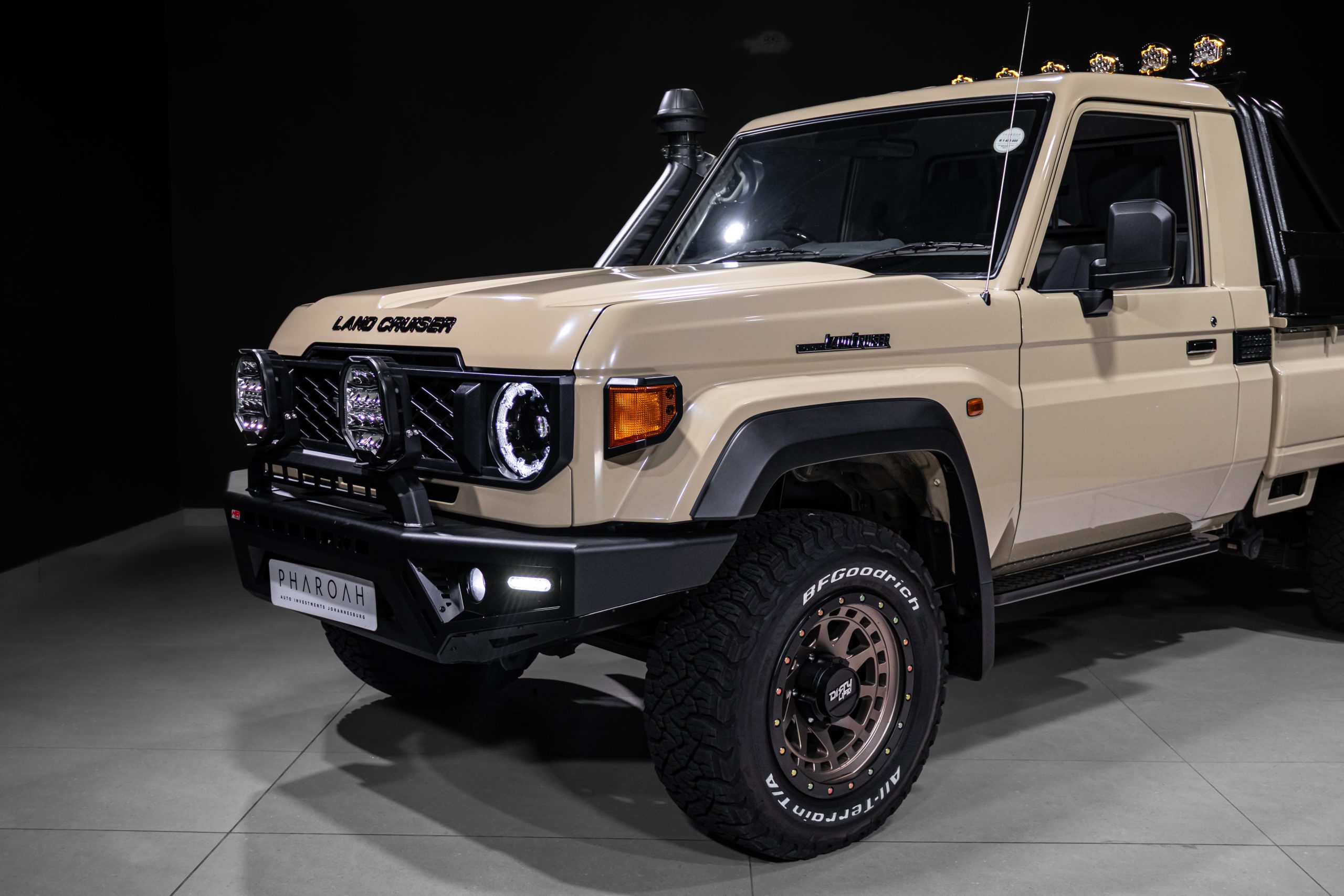 Luxury vehicle at Pharoah Group