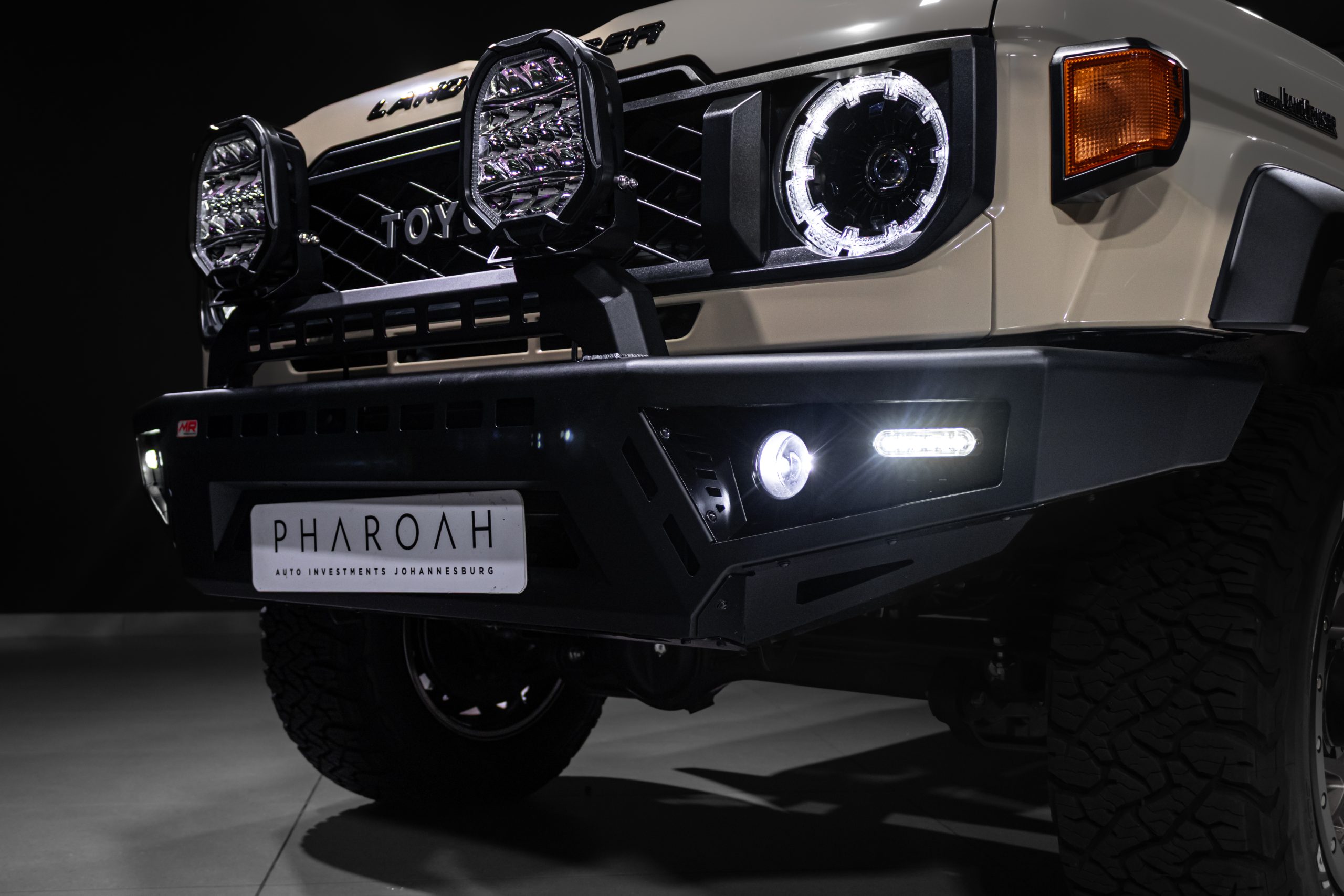 Luxury vehicle at Pharoah Group