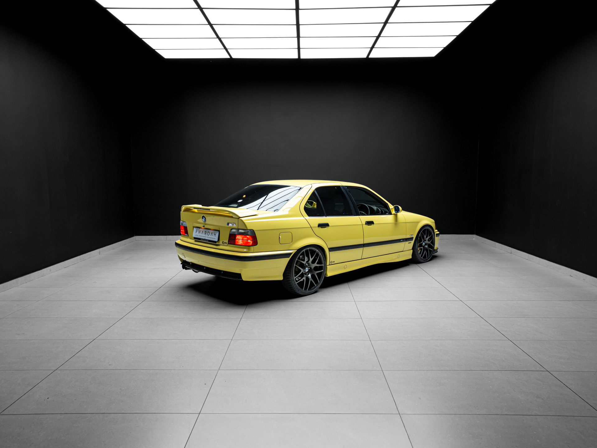 yellow bmw m3 12