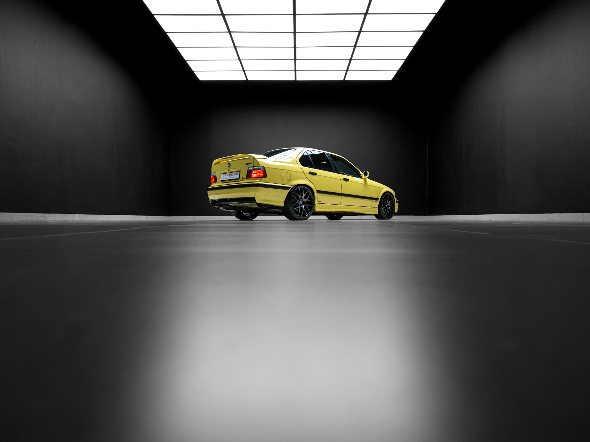 yellow bmw m3 13