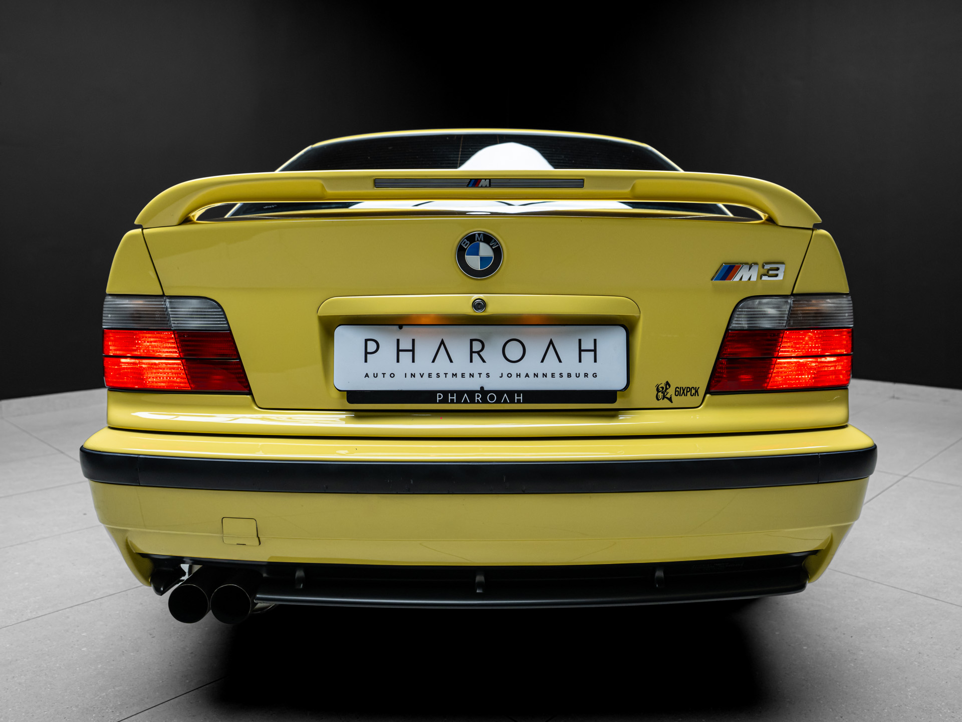 yellow bmw m3 14