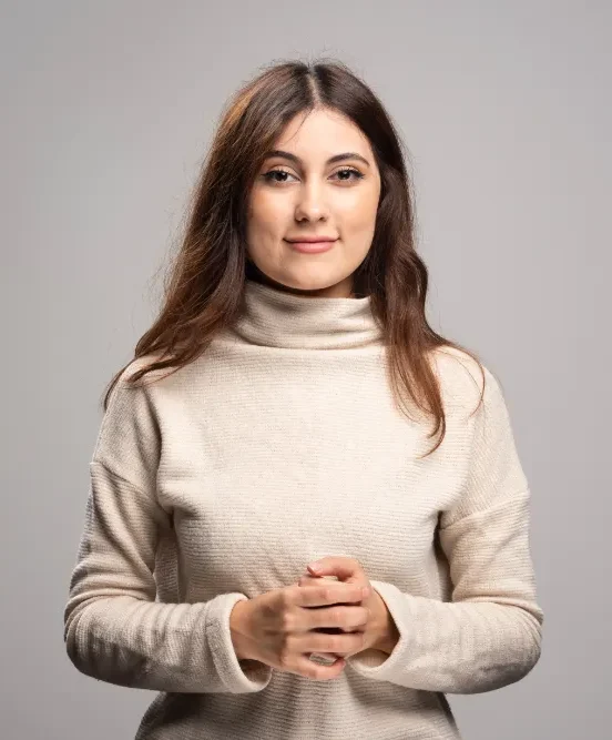 Portrait Young Woman vehicle