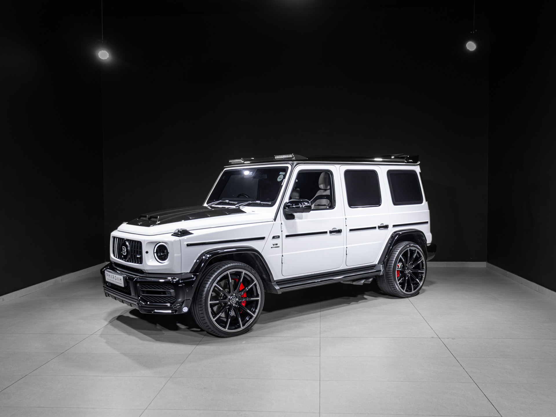 White Brabus edition vehicle for sale