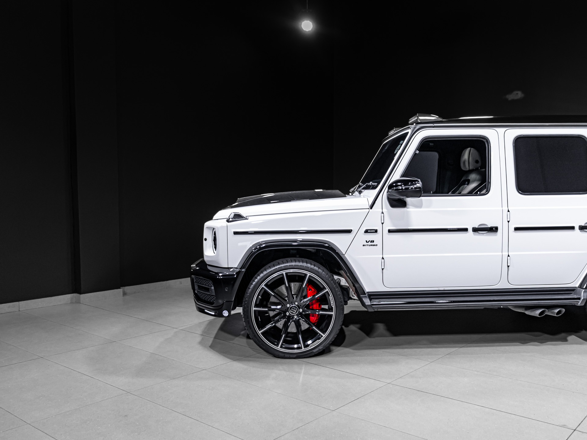 White Brabus edition vehicle for sale