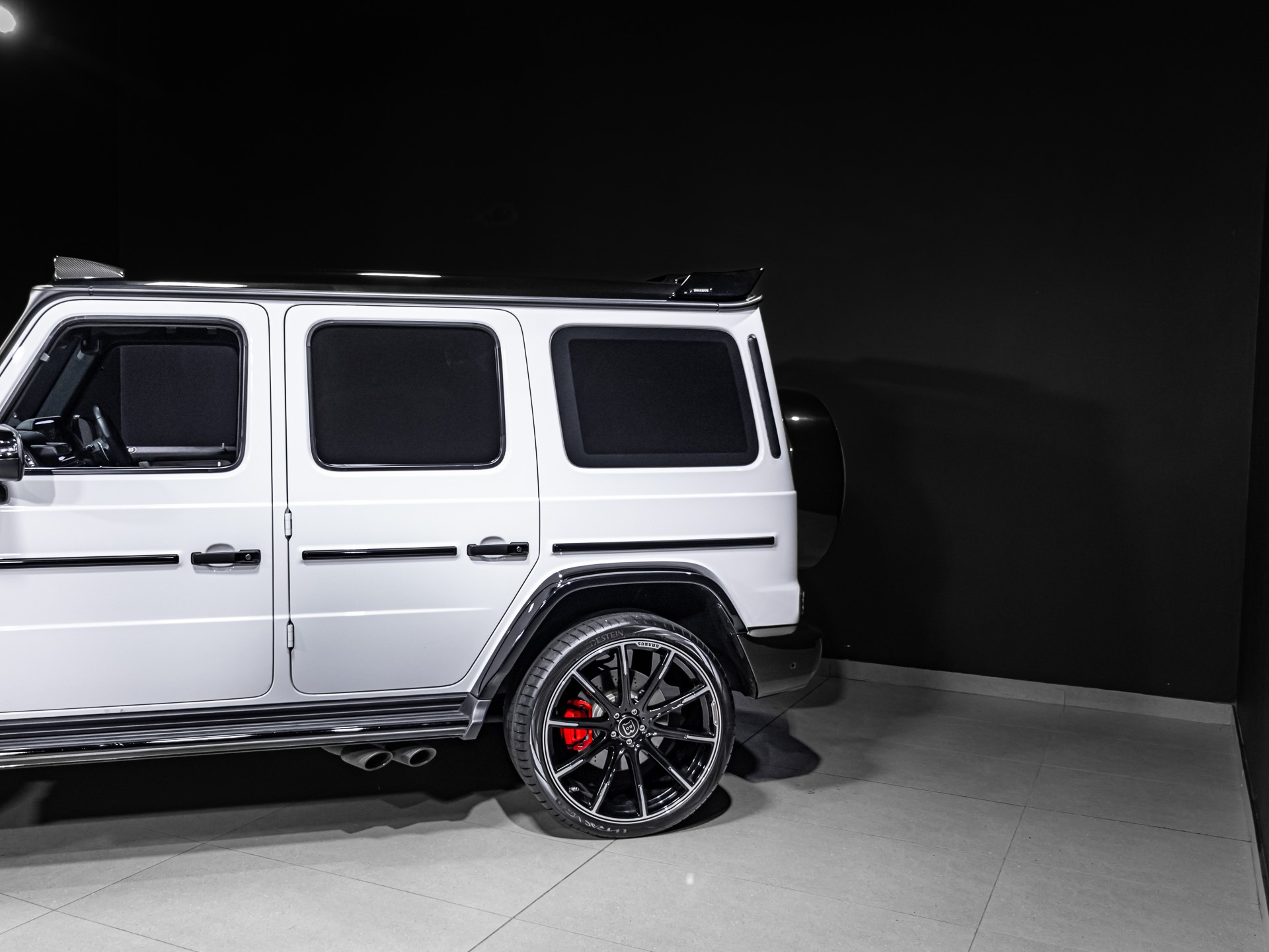 White Brabus edition vehicle for sale
