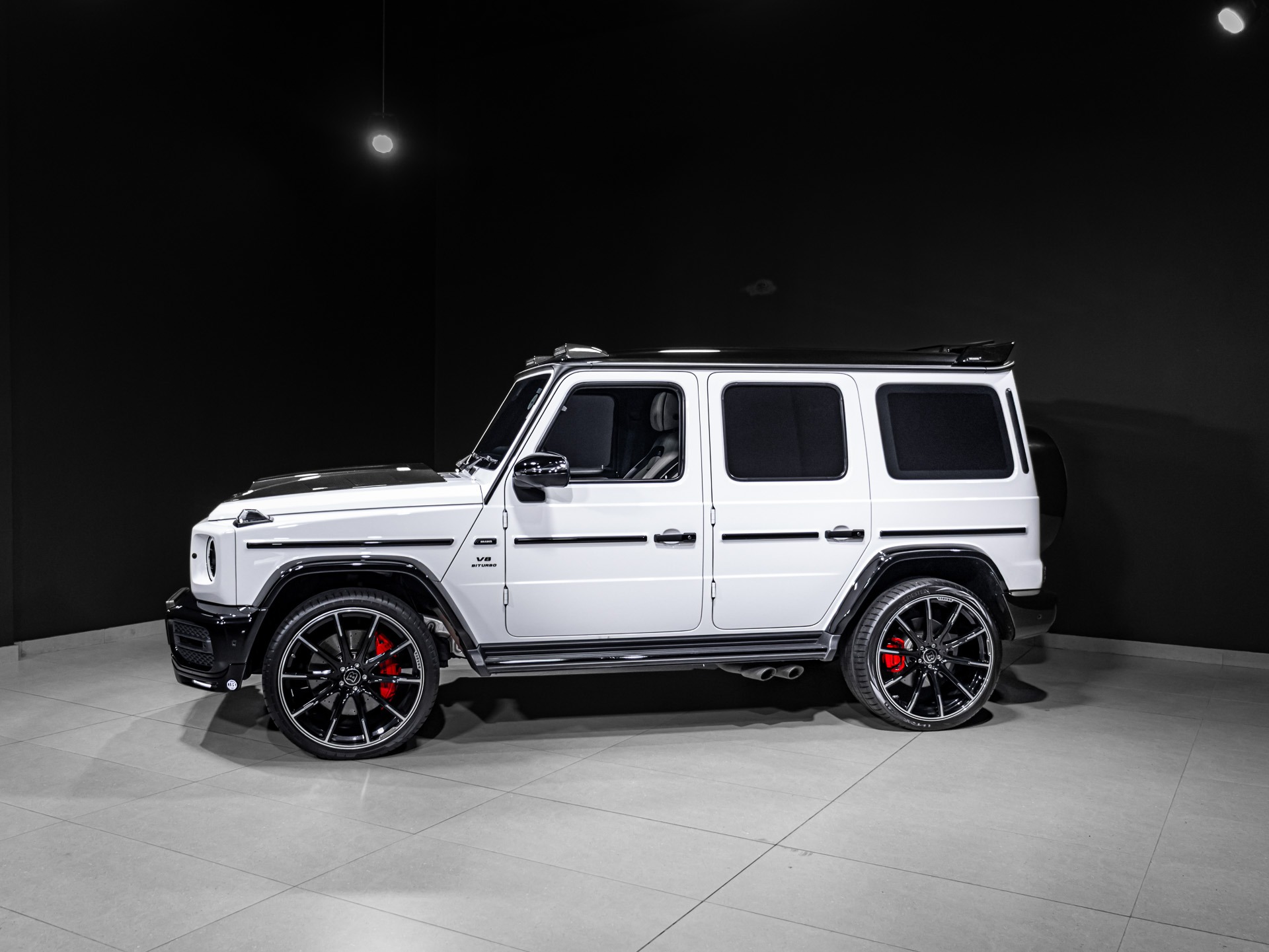 White Brabus edition vehicle for sale