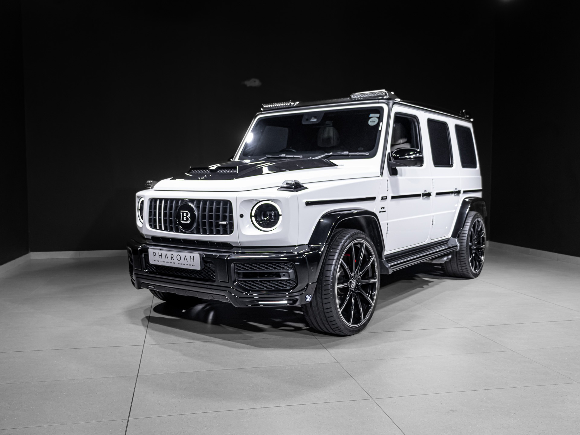 White Brabus edition vehicle for sale