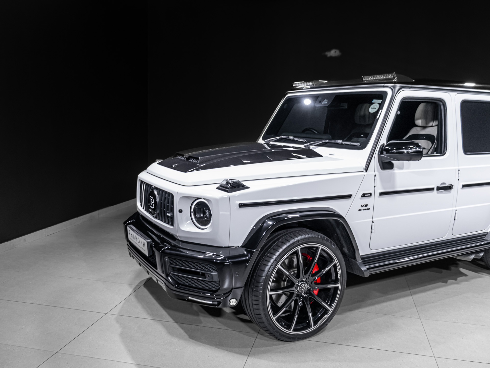 White Brabus edition vehicle for sale