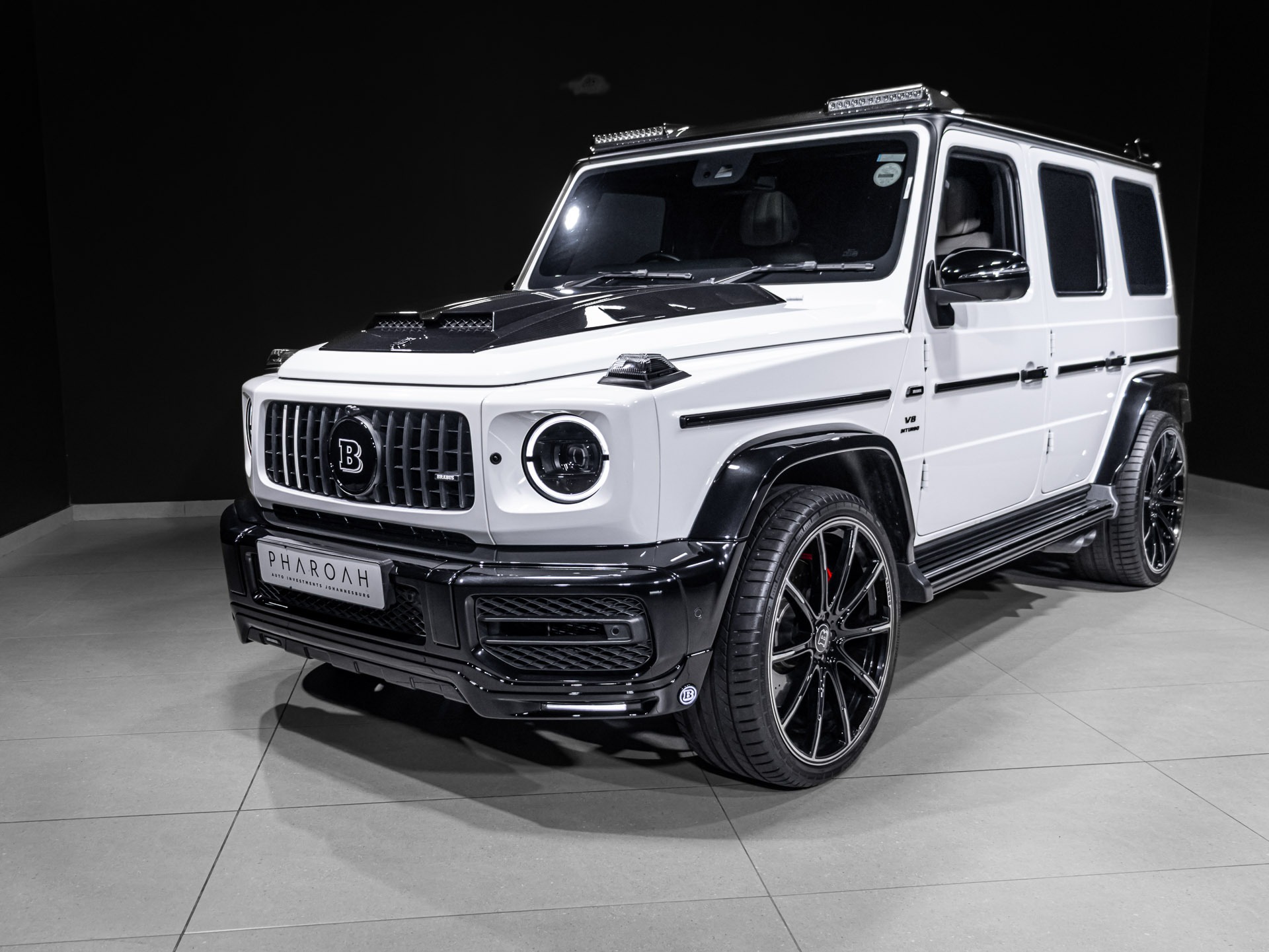 White Brabus edition vehicle for sale