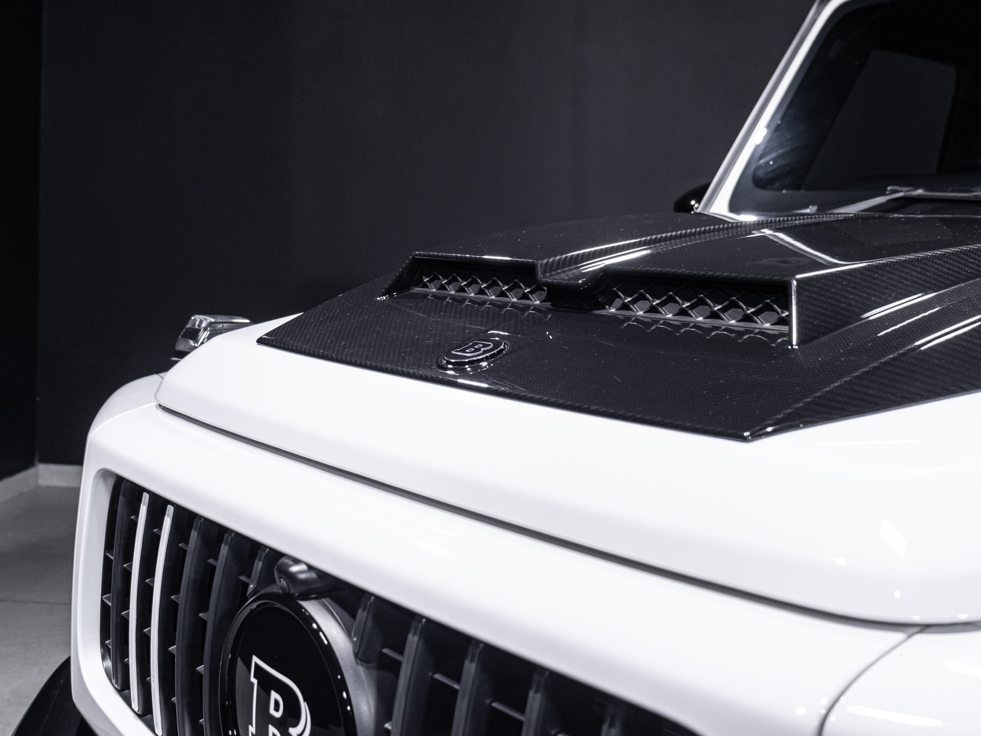 White Brabus edition vehicle for sale