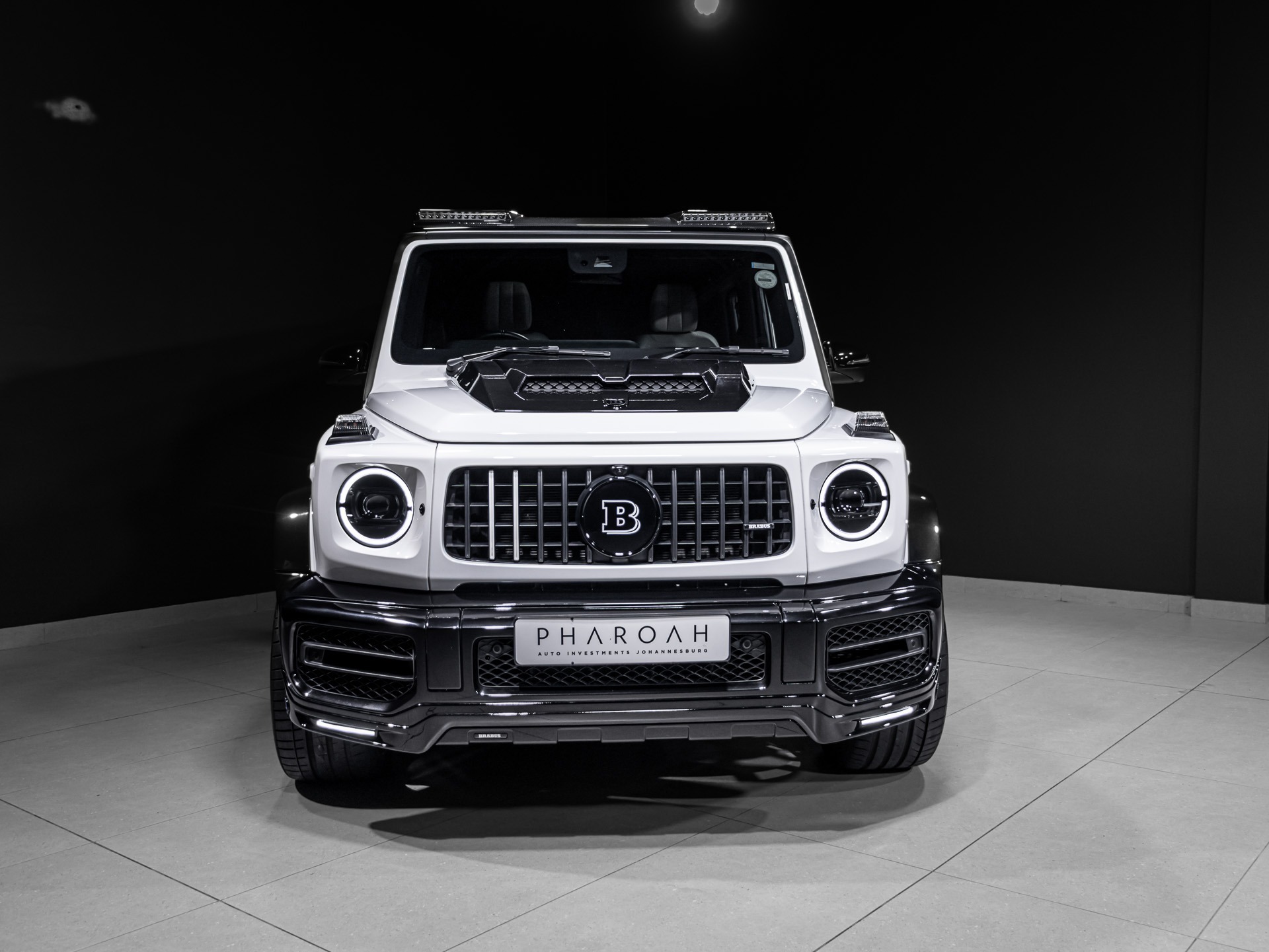 White Brabus edition vehicle for sale