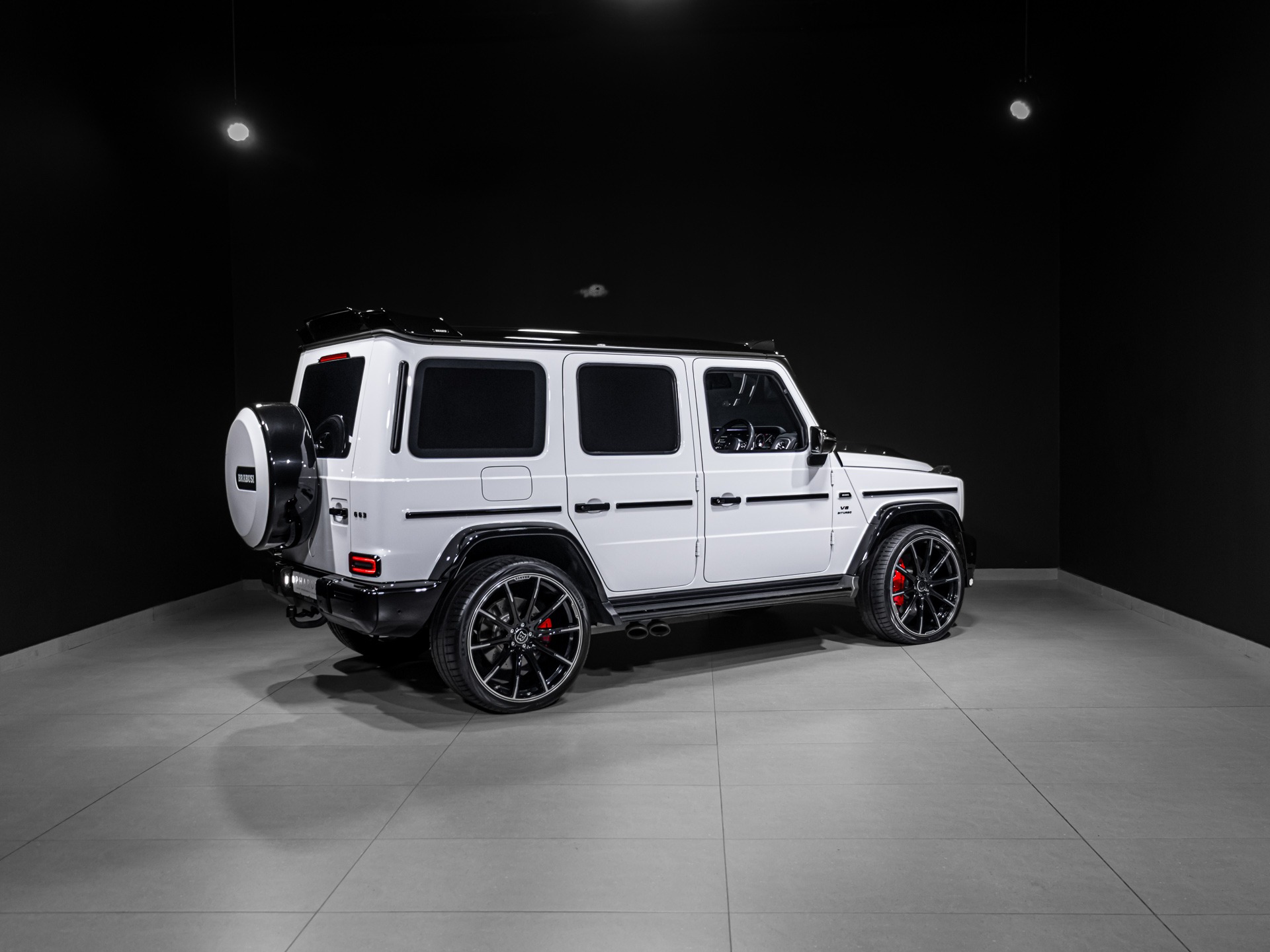 White Brabus edition vehicle for sale