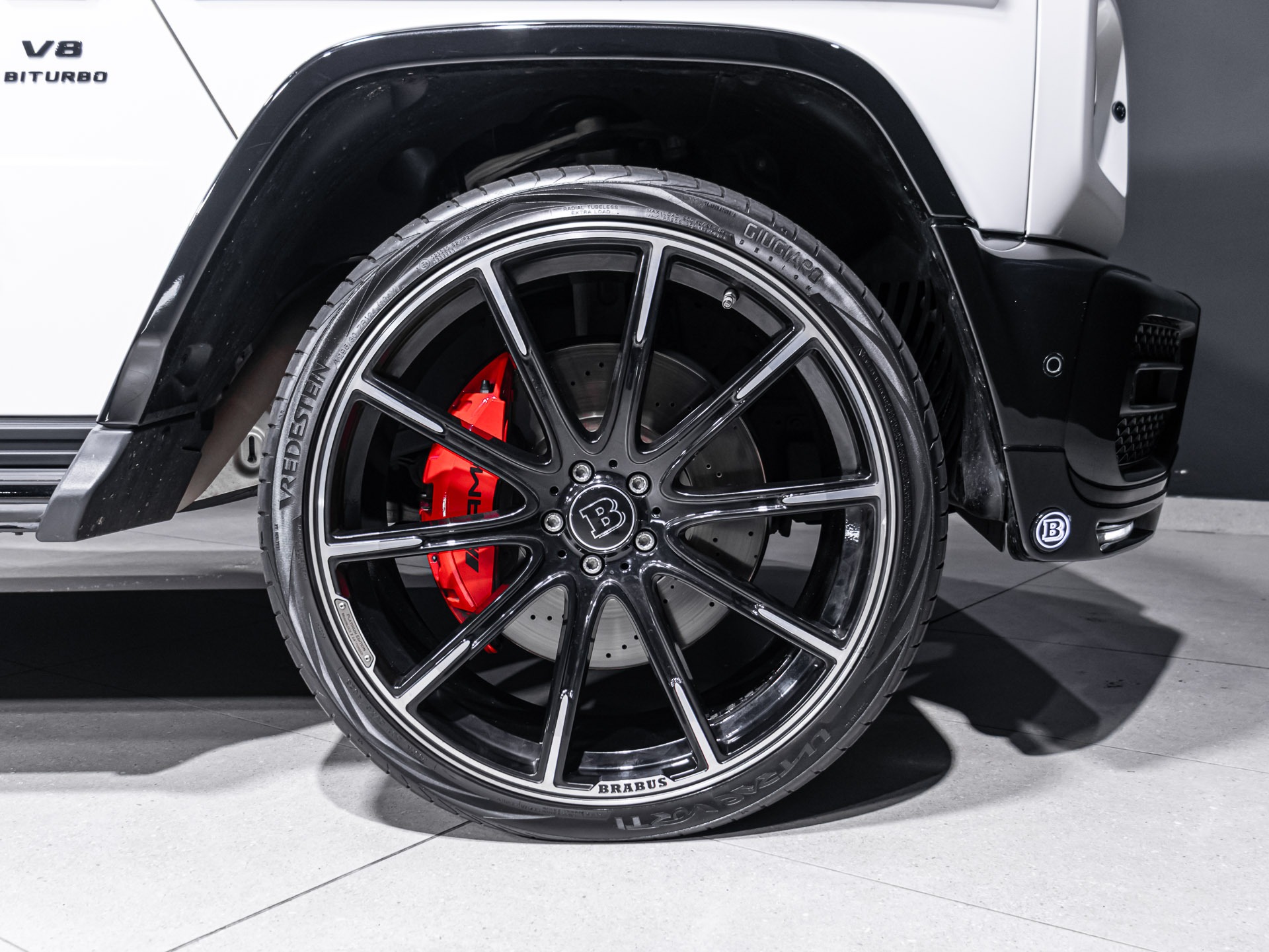 White Brabus edition vehicle for sale