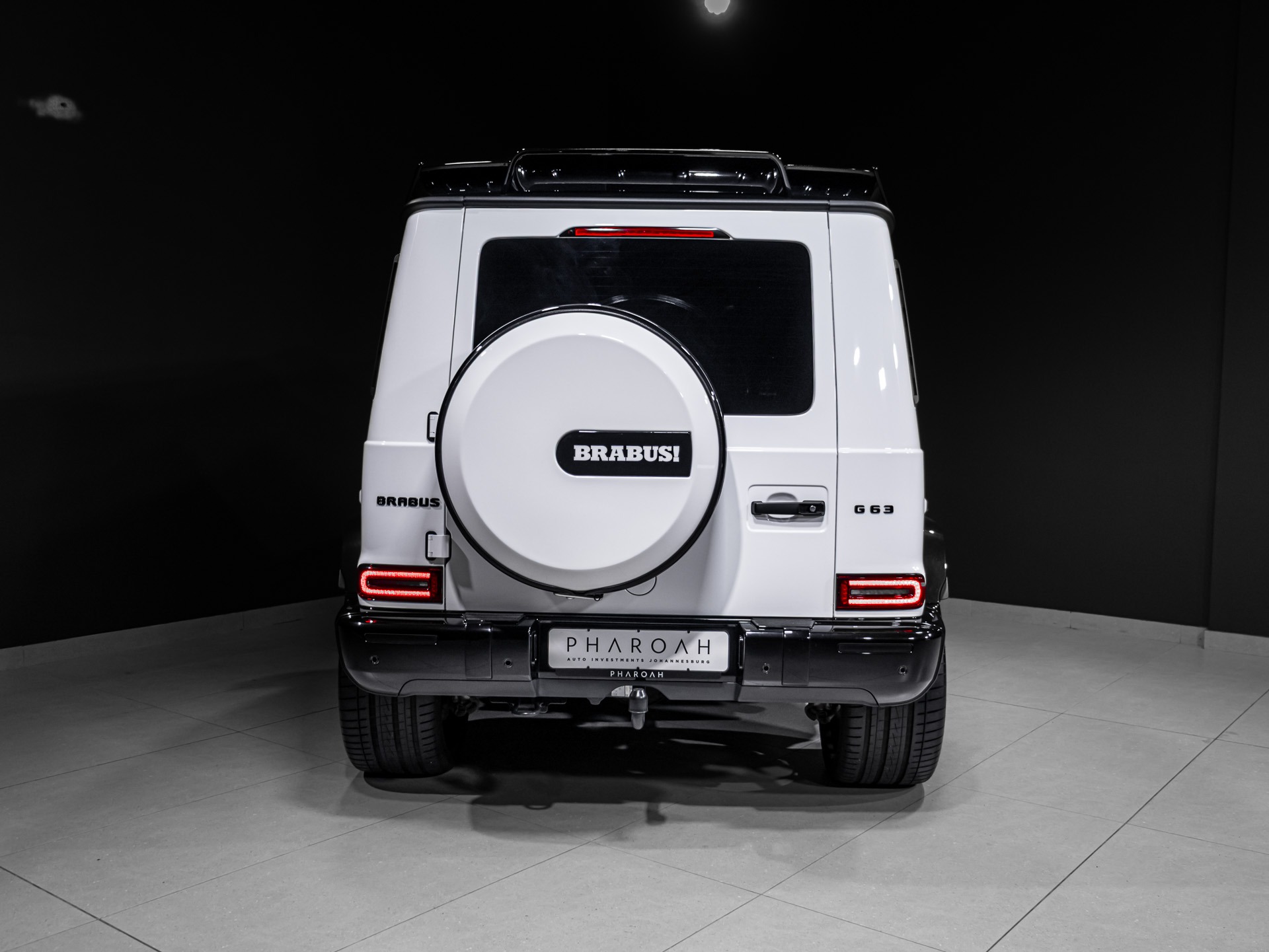 White Brabus edition vehicle for sale