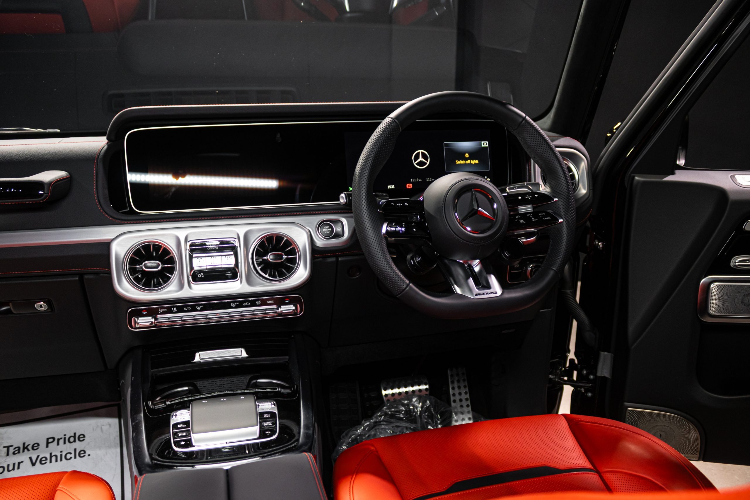 Luxury vehicle at Pharoah Group