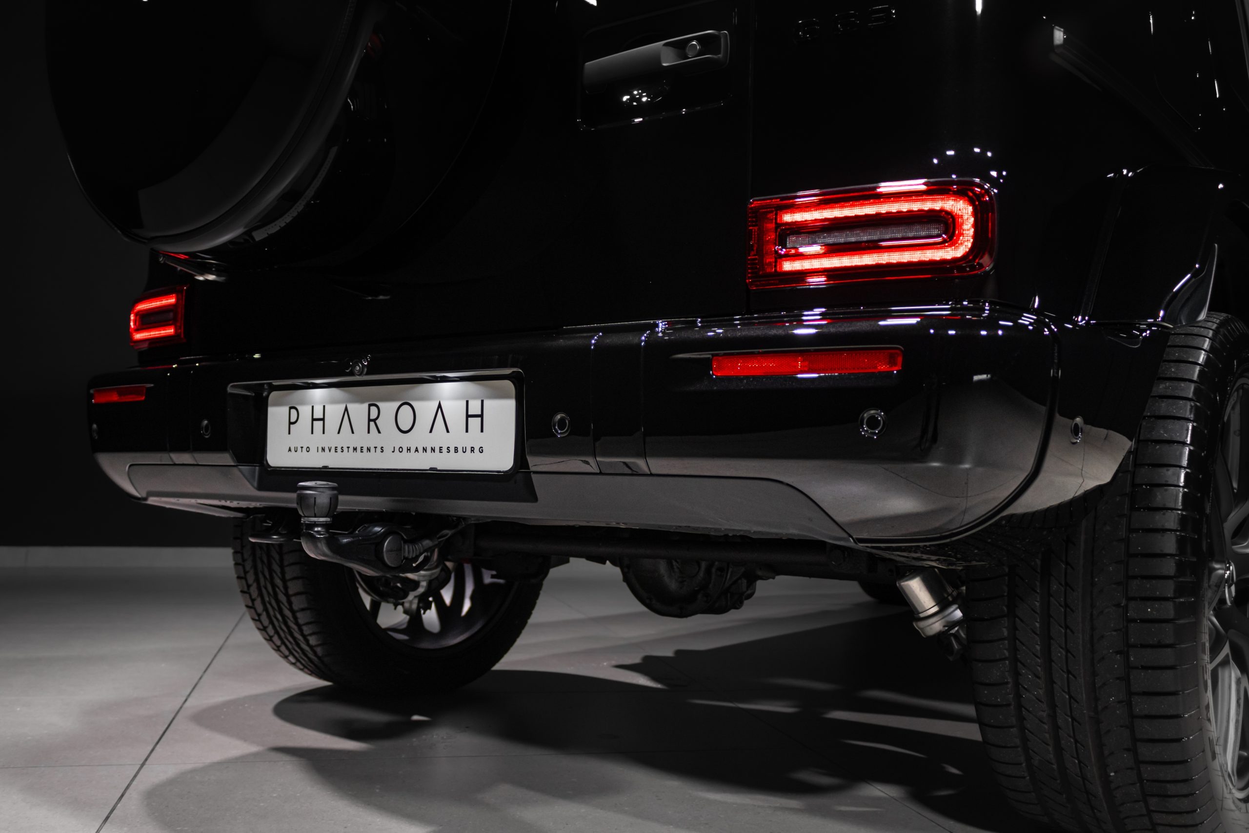 Luxury vehicle at Pharoah Group