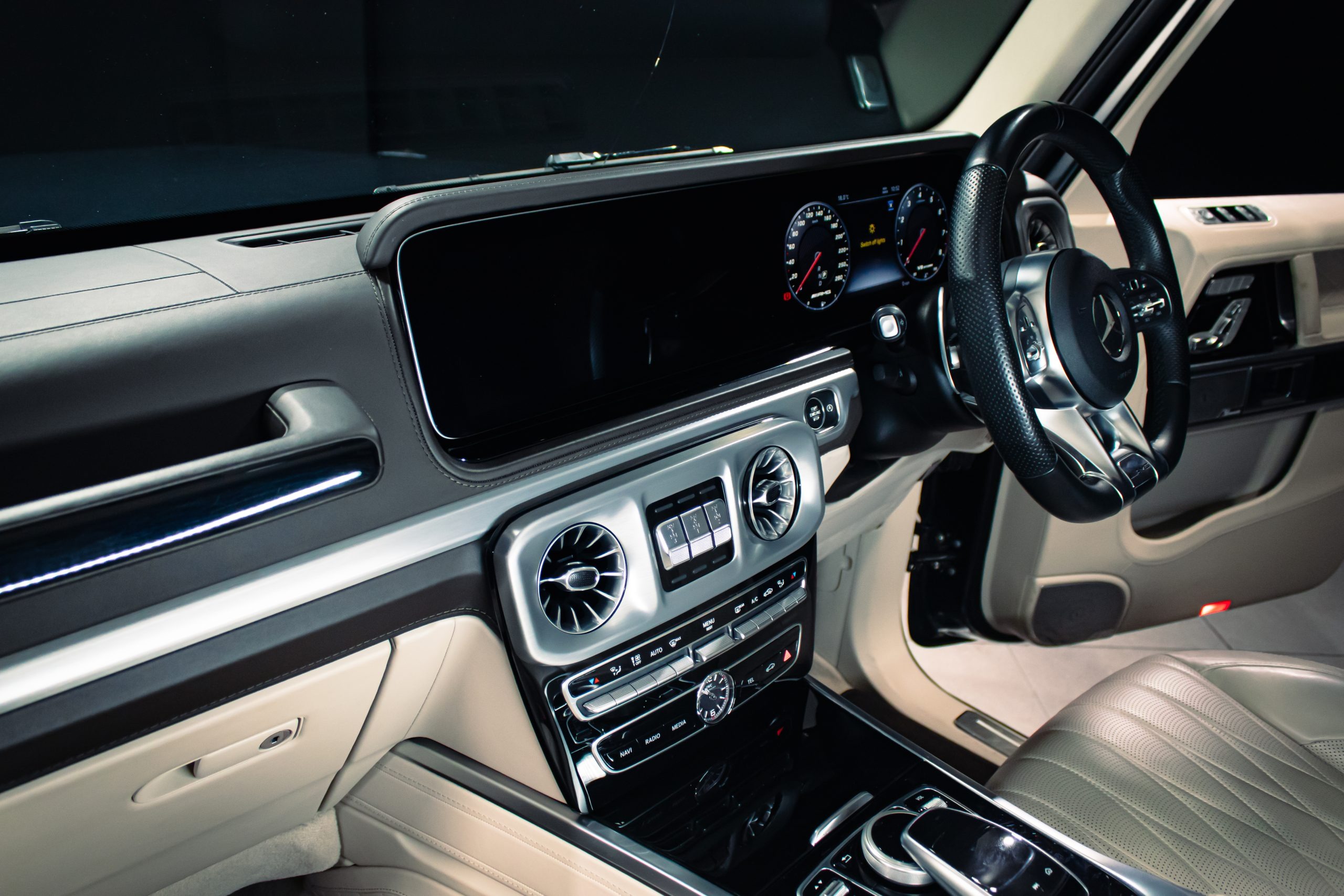 Luxury vehicle at Pharoah Group