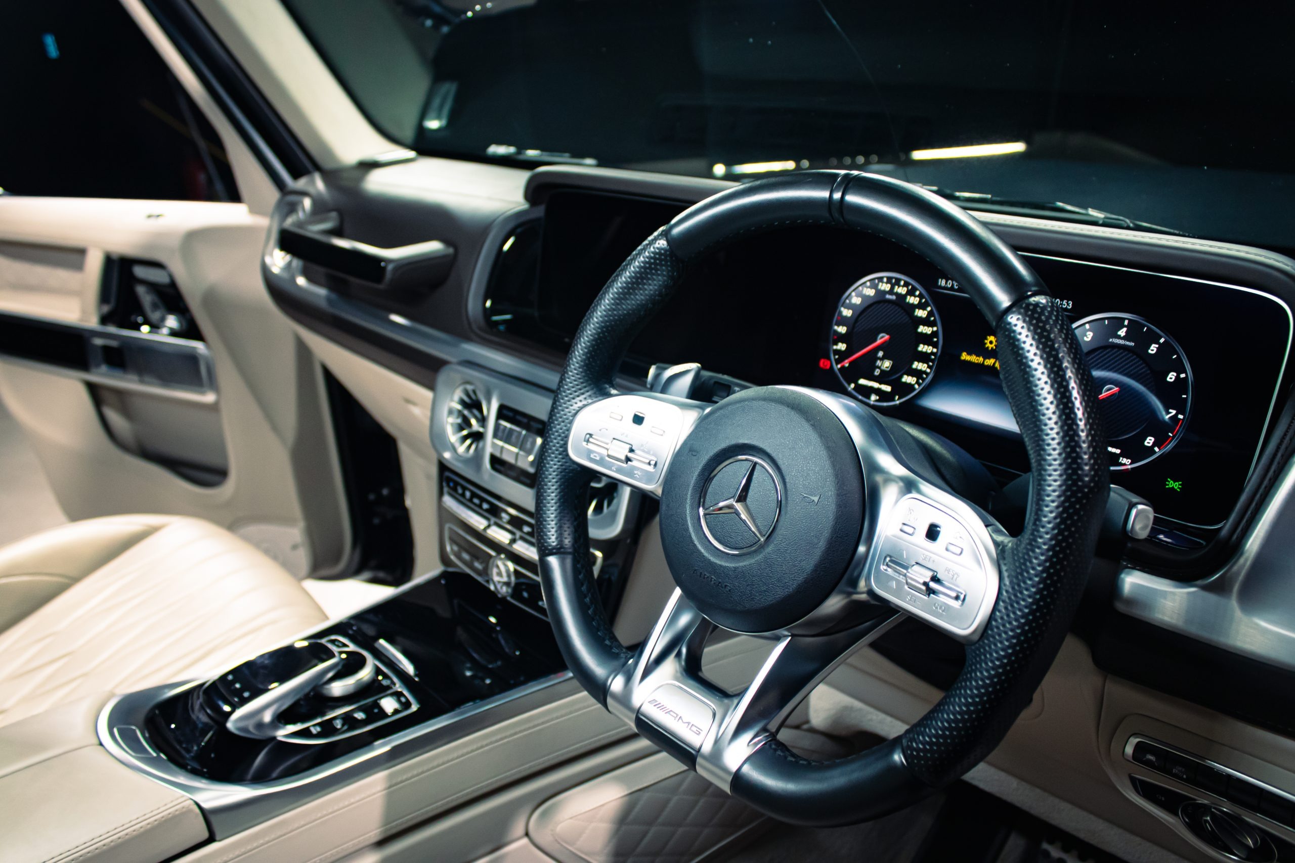 Luxury vehicle at Pharoah Group