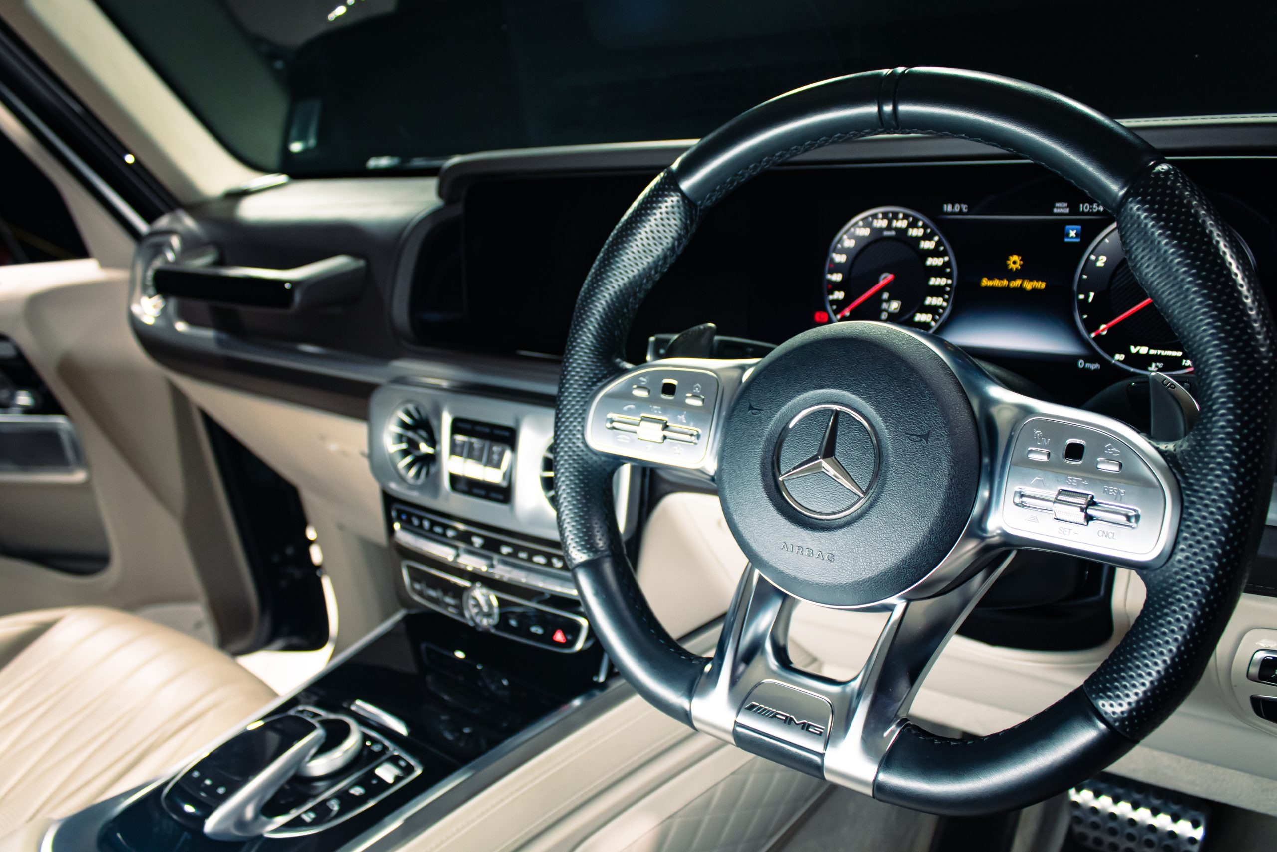 Luxury vehicle at Pharoah Group