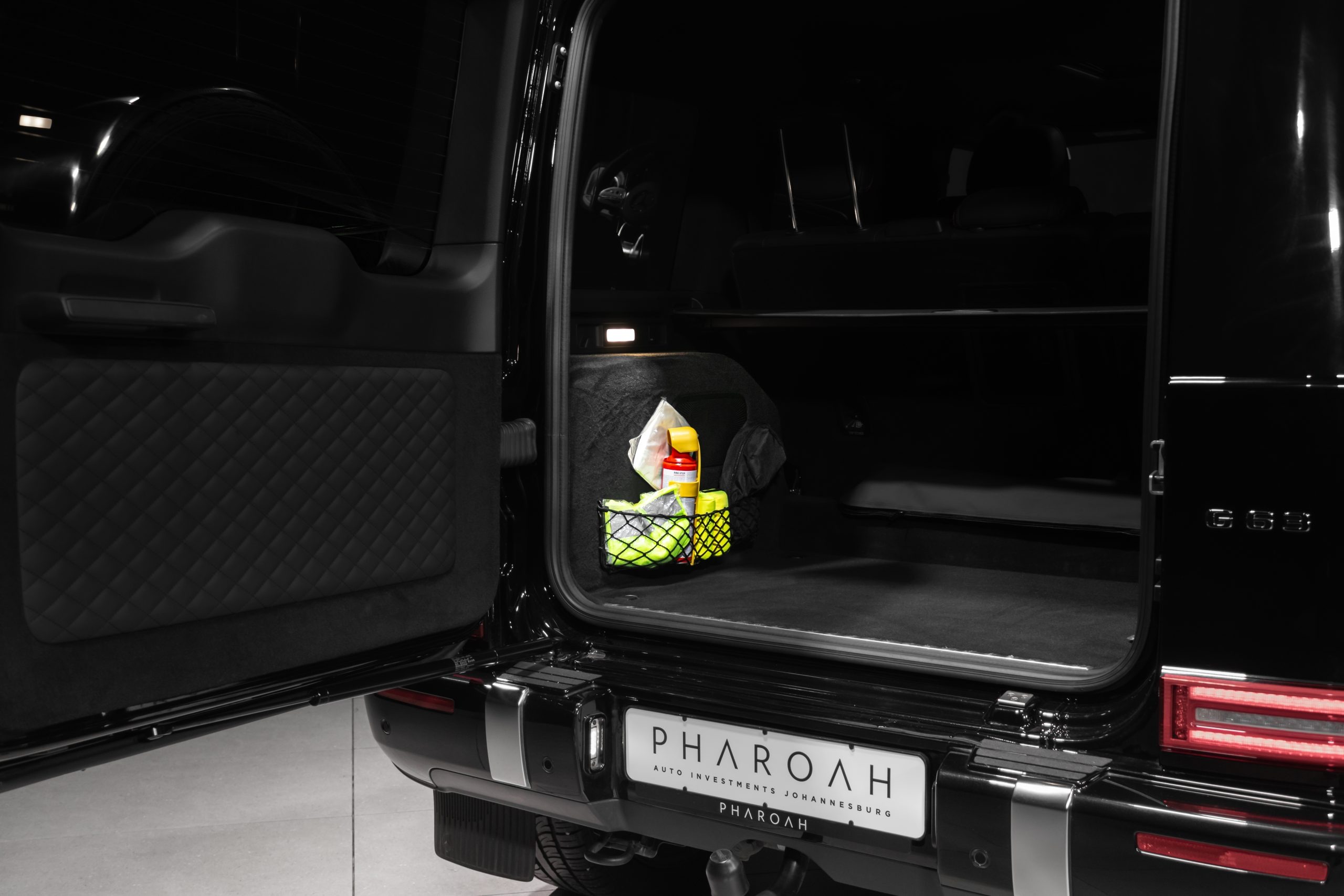 Luxury vehicle at Pharoah Group
