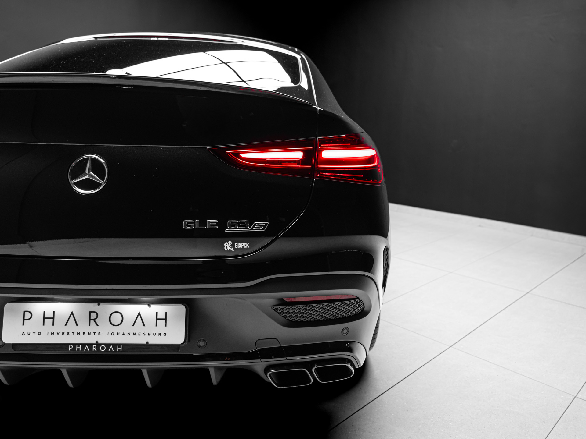 black mercedes benz gle63 16