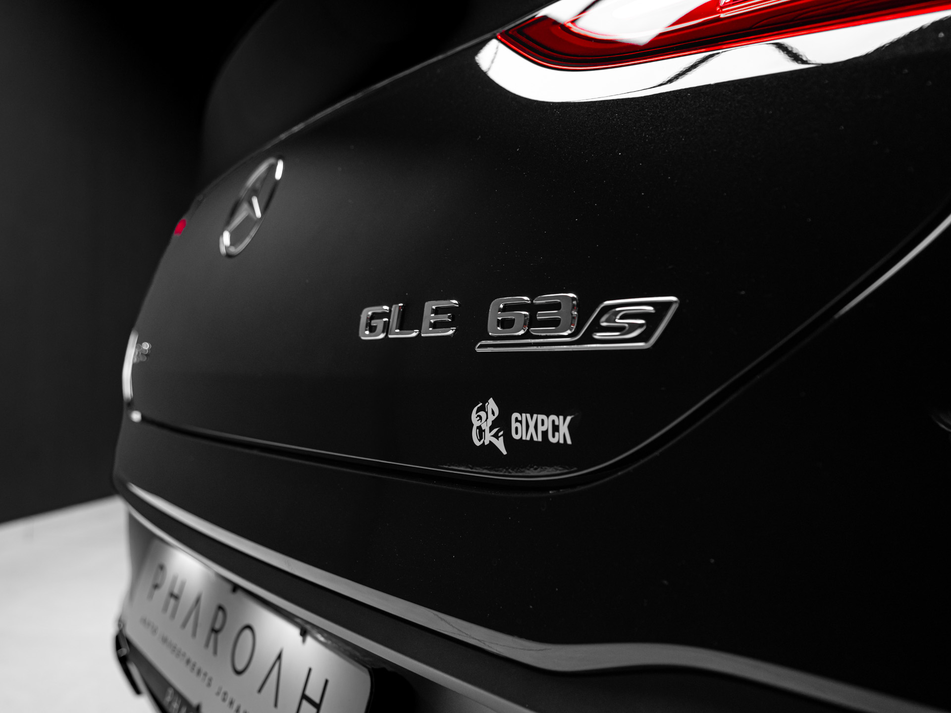 black mercedes benz gle63 17