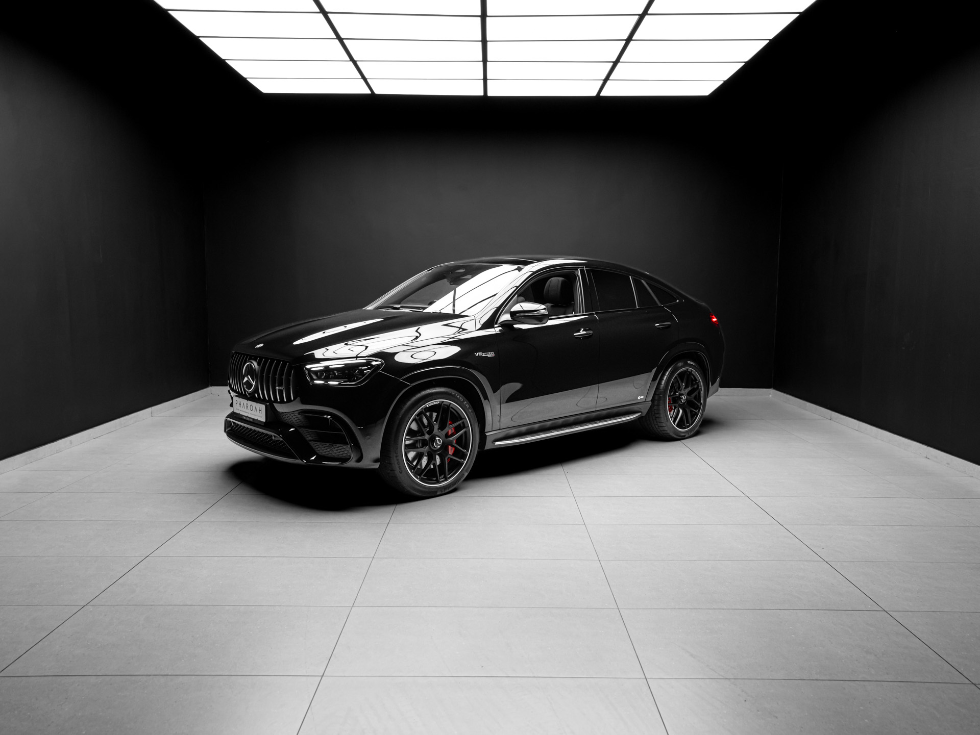 black mercedes benz gle63 2