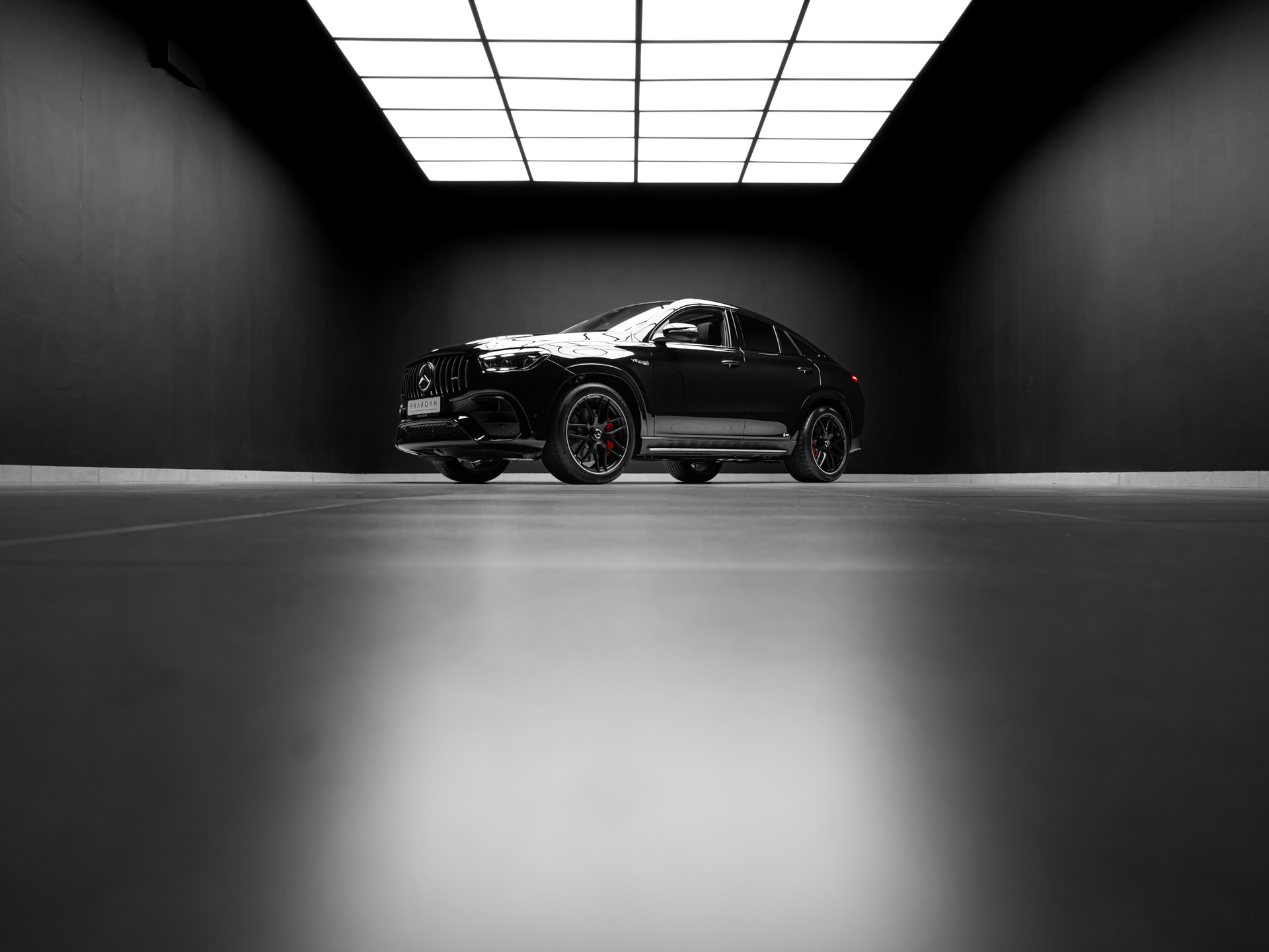 black mercedes benz gle63 3