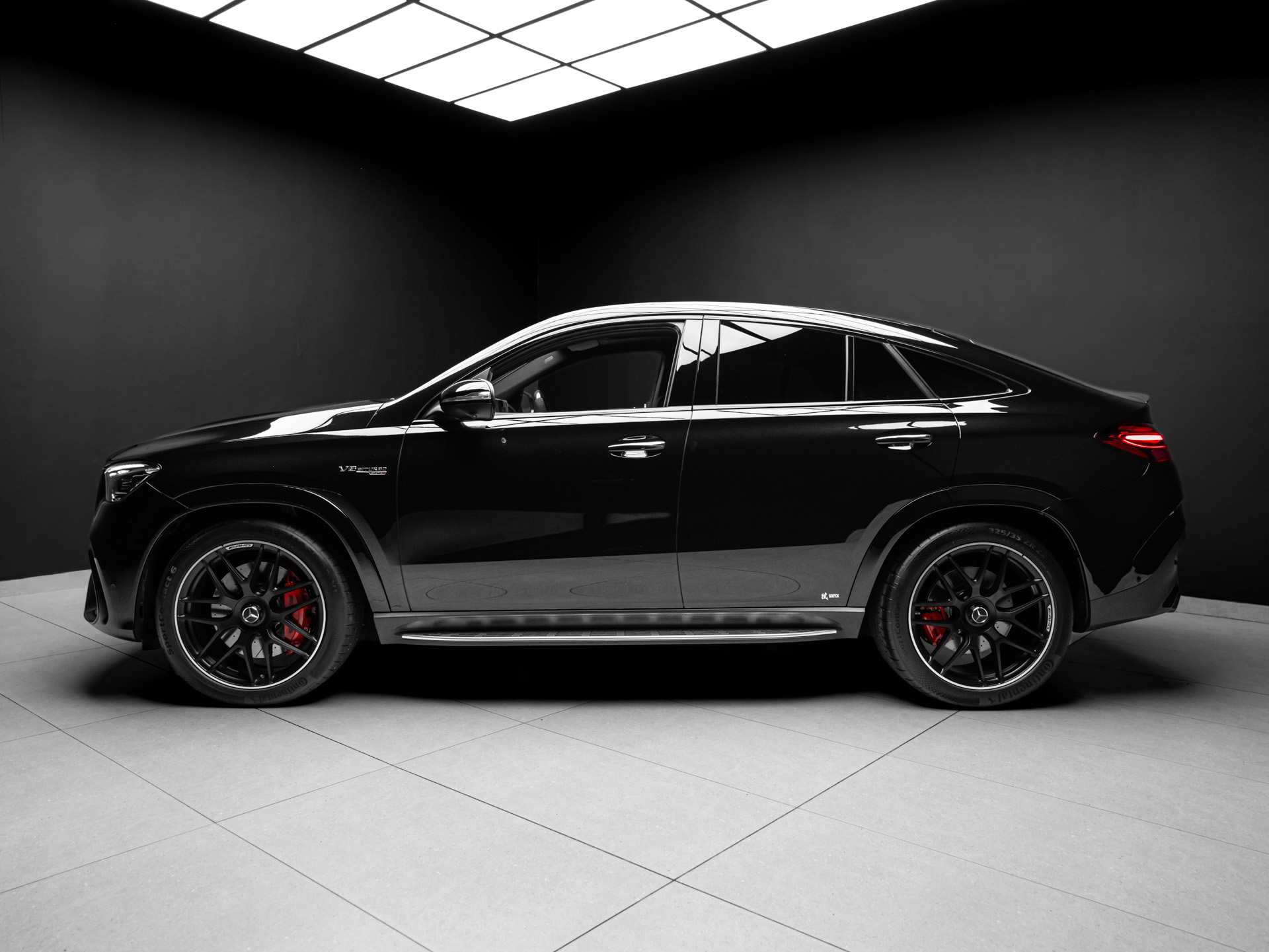 black mercedes benz gle63 4