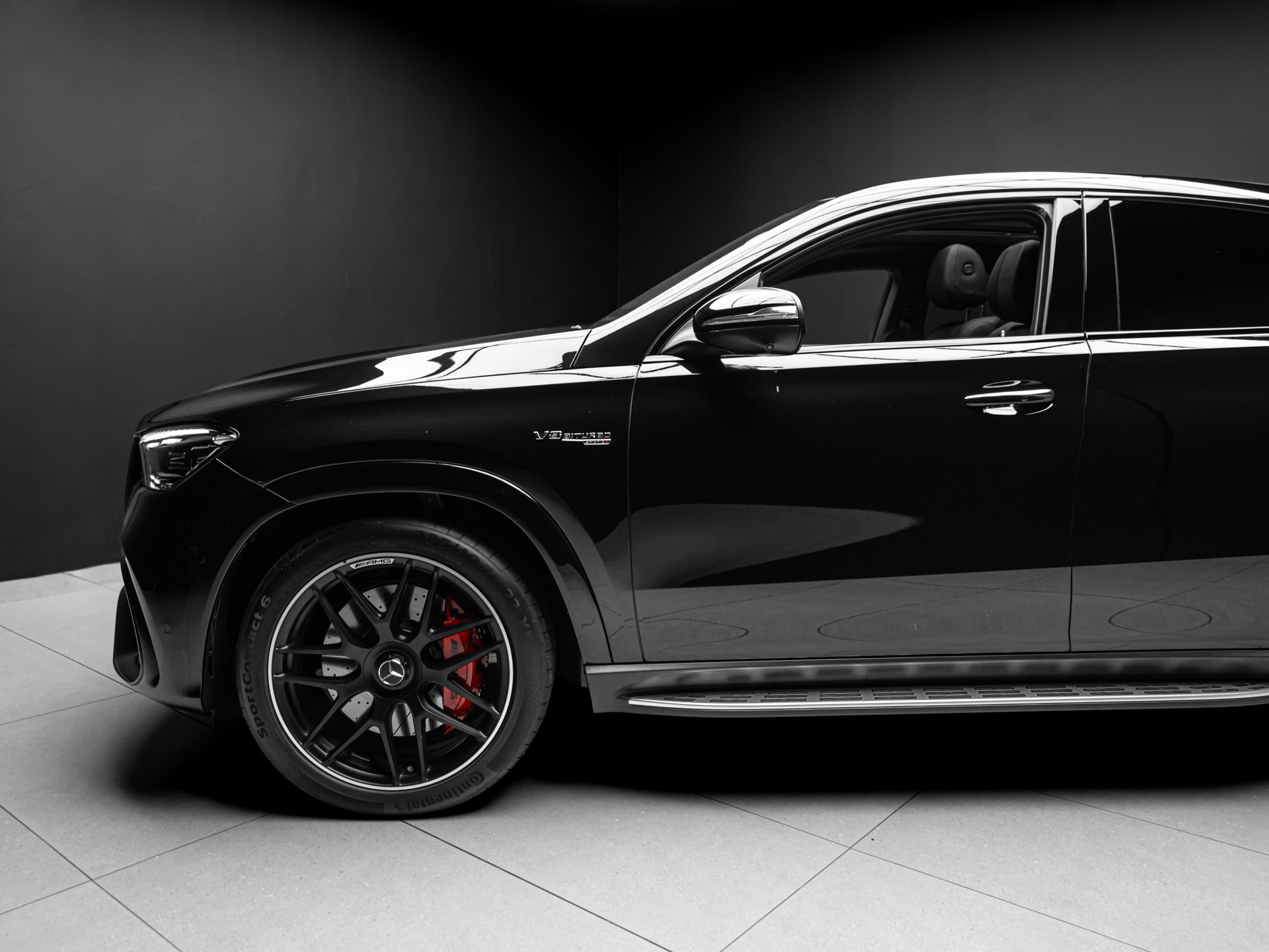 black mercedes benz gle63 5
