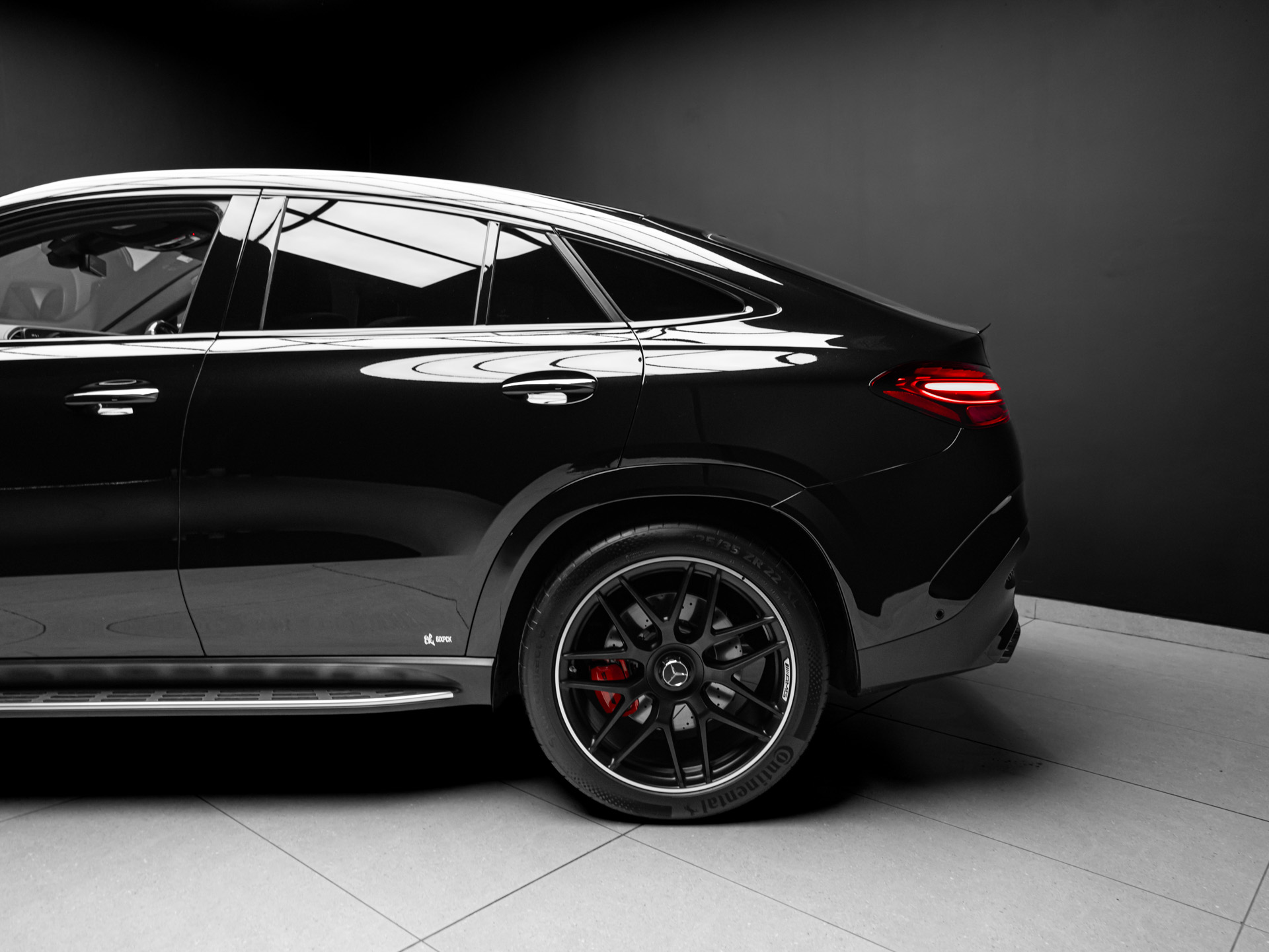 black mercedes benz gle63 6