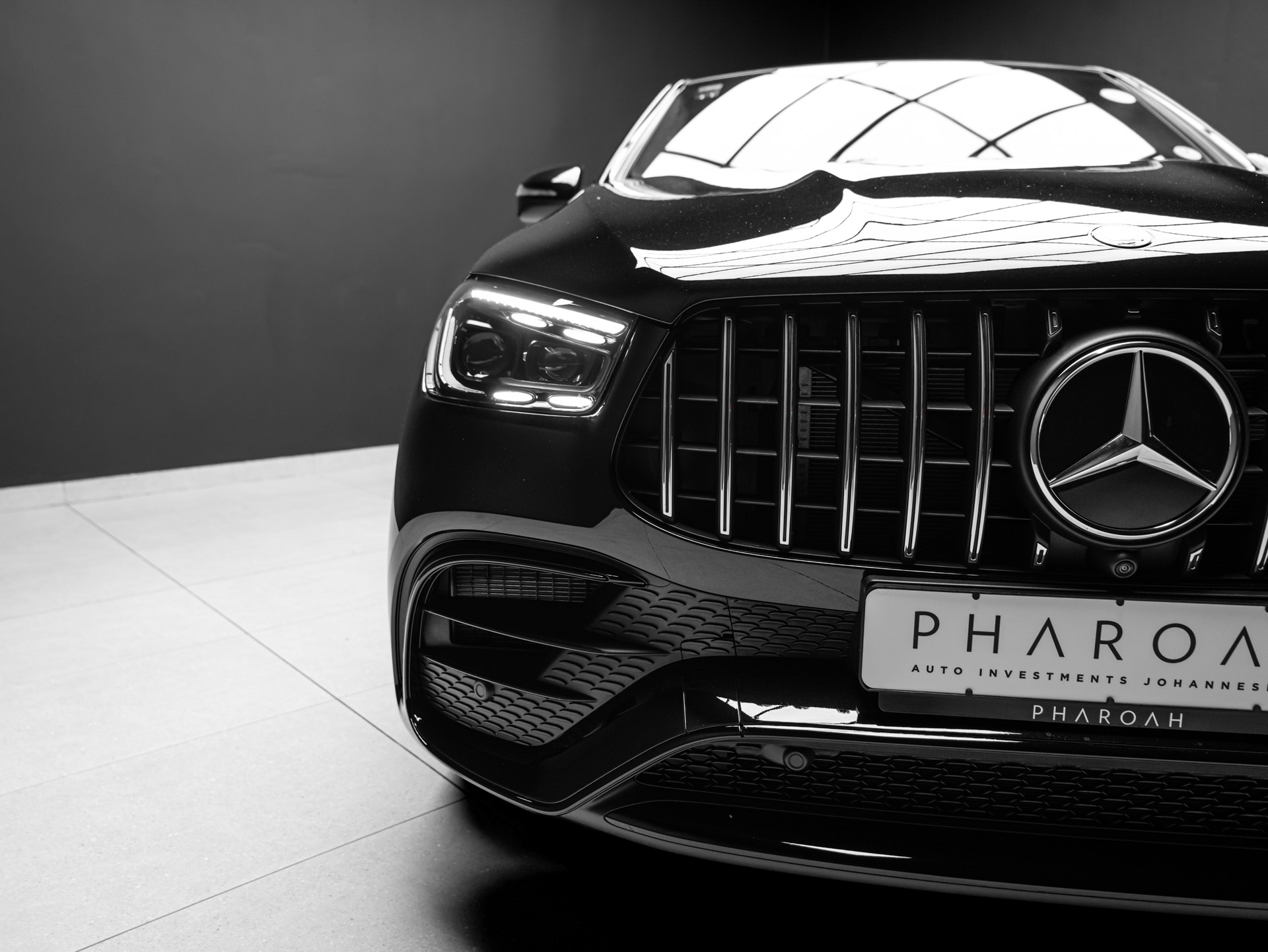 black mercedes benz gle63 9