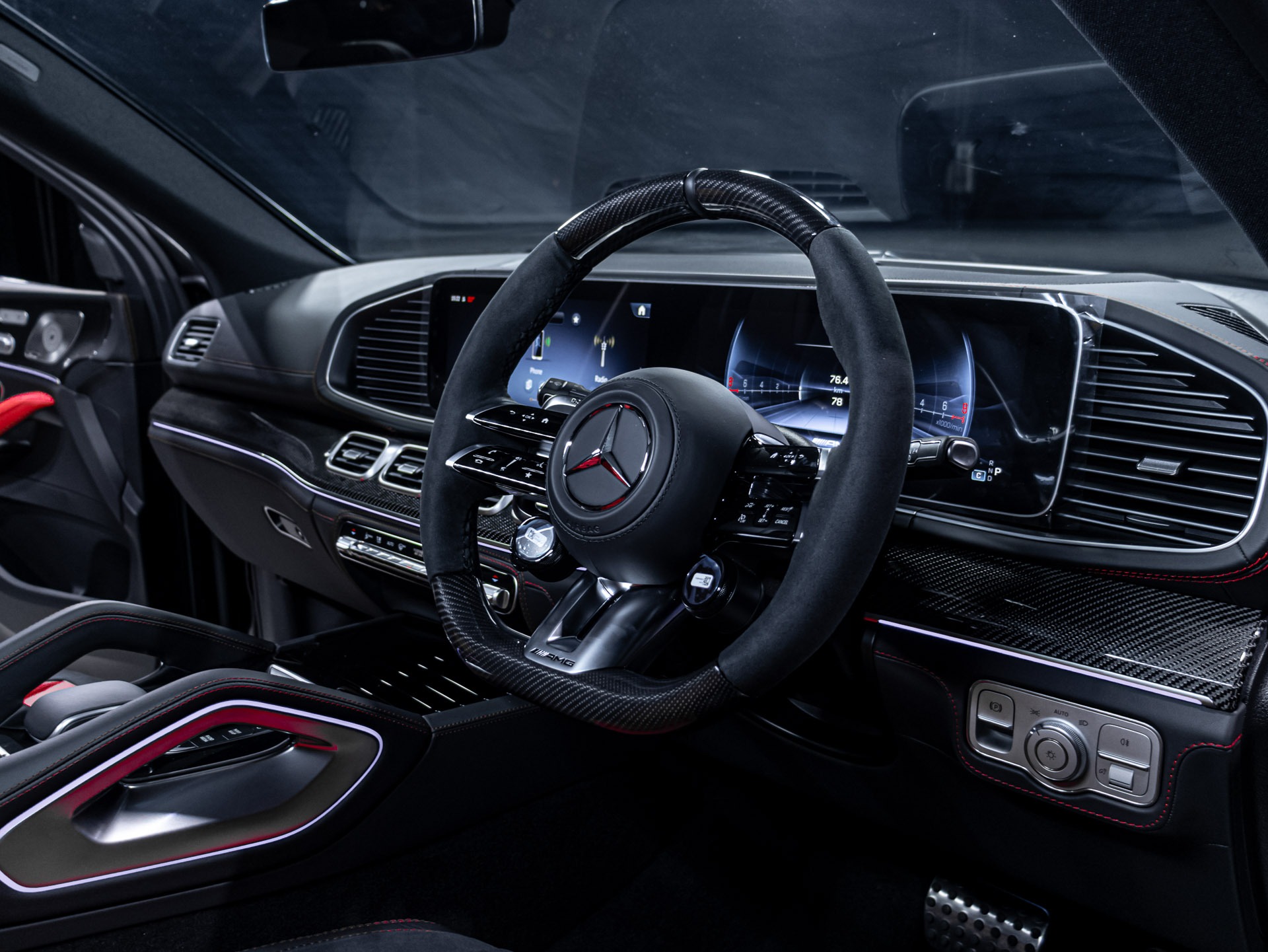 Black Mercedes-AMG GLE 63 S for sale