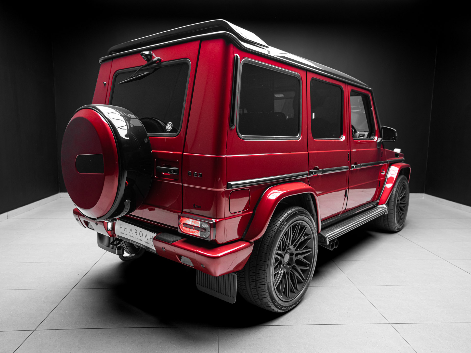 red mercedes g63 13