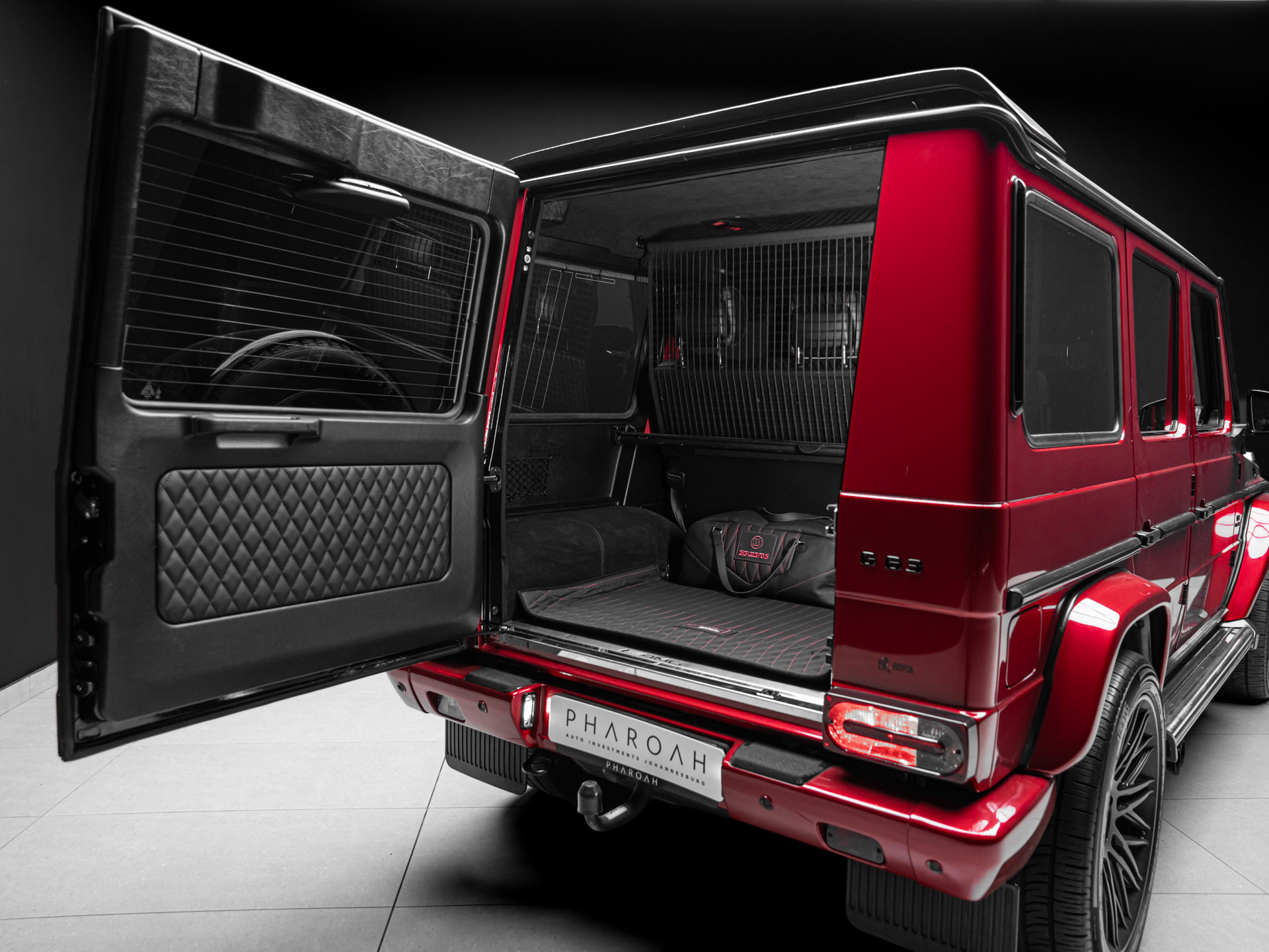 red mercedes g63 16