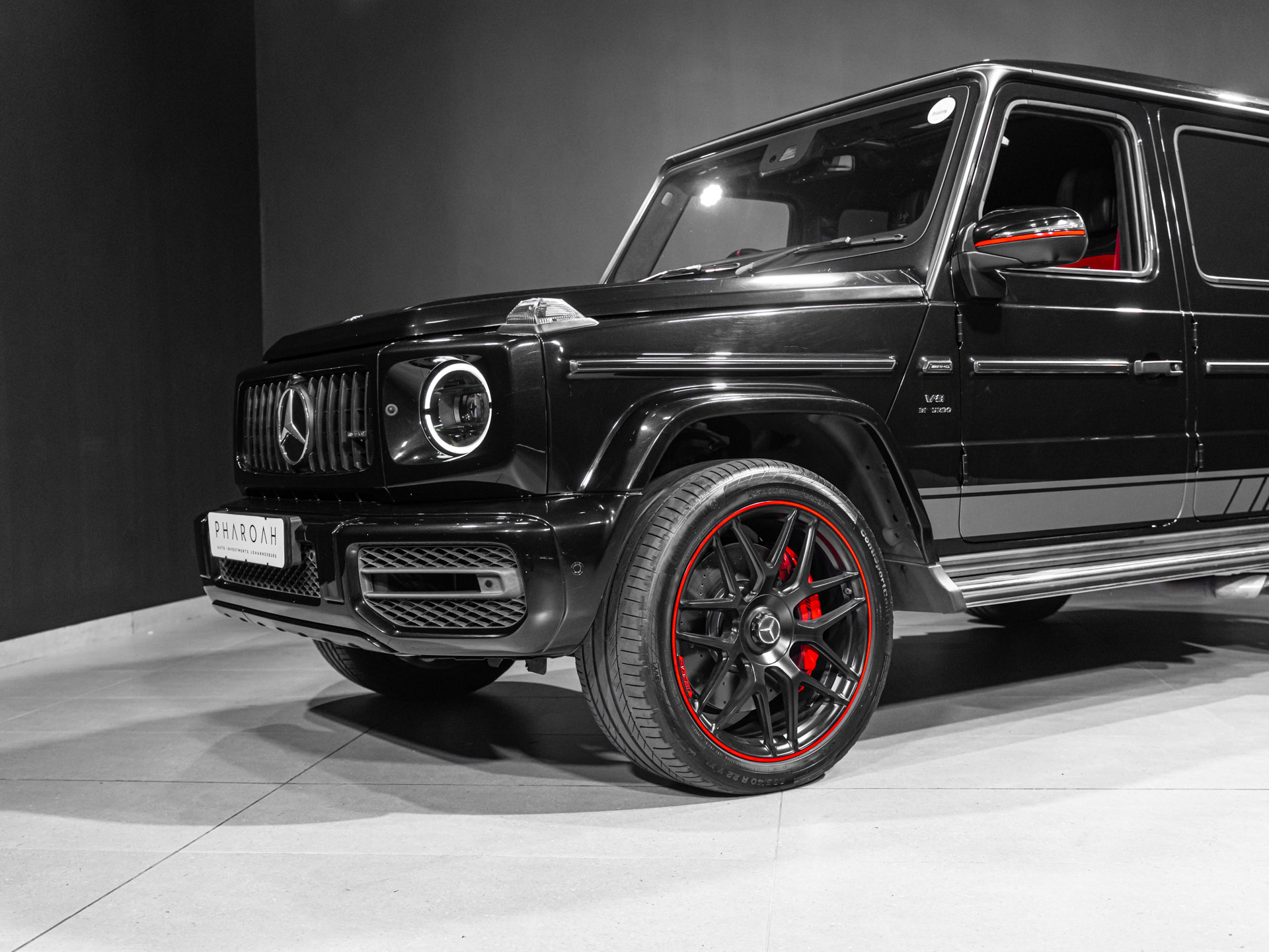 Luxury vehicle at Pharoah Group