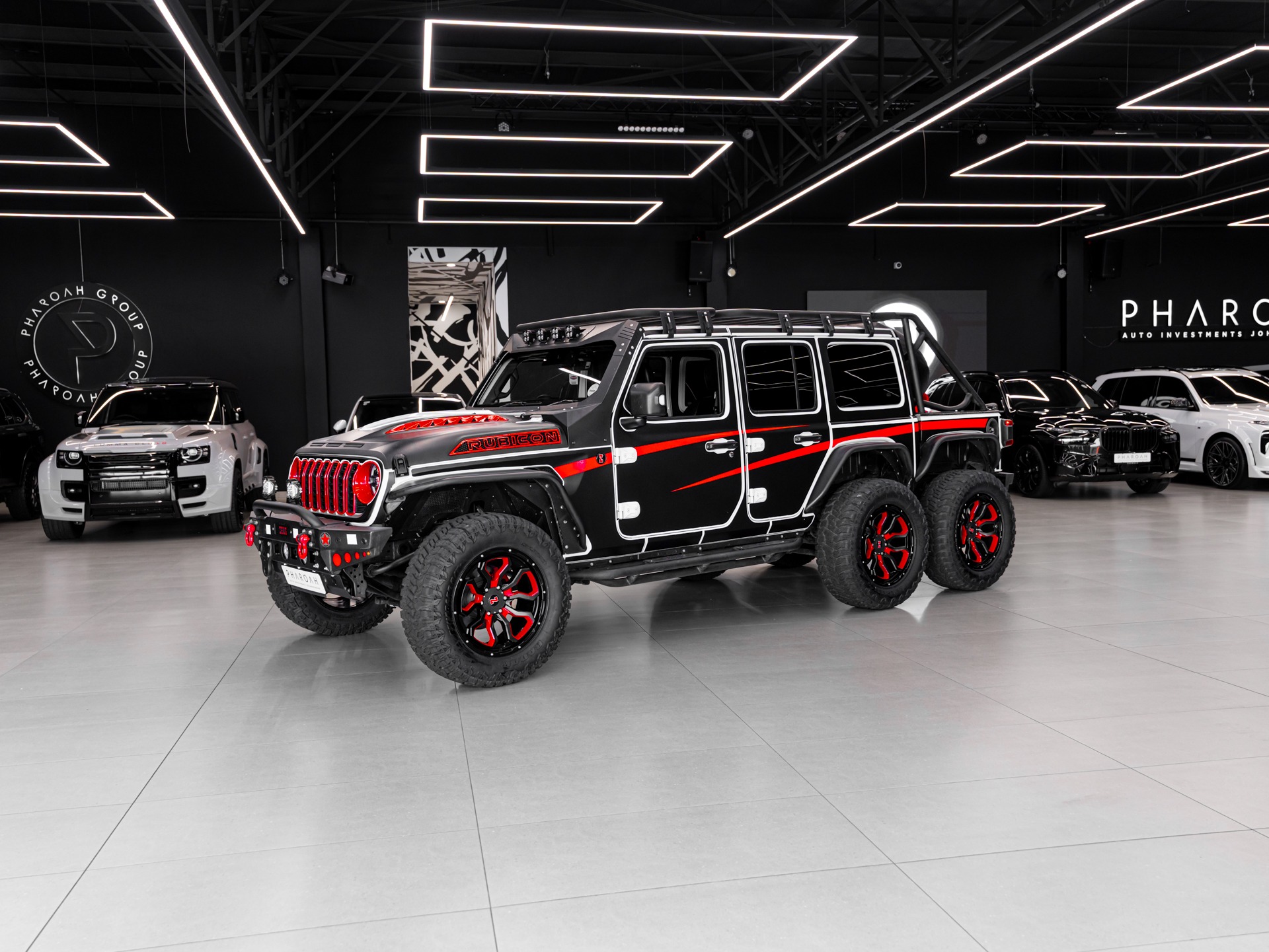 Luxury vehicle at Pharoah Group
