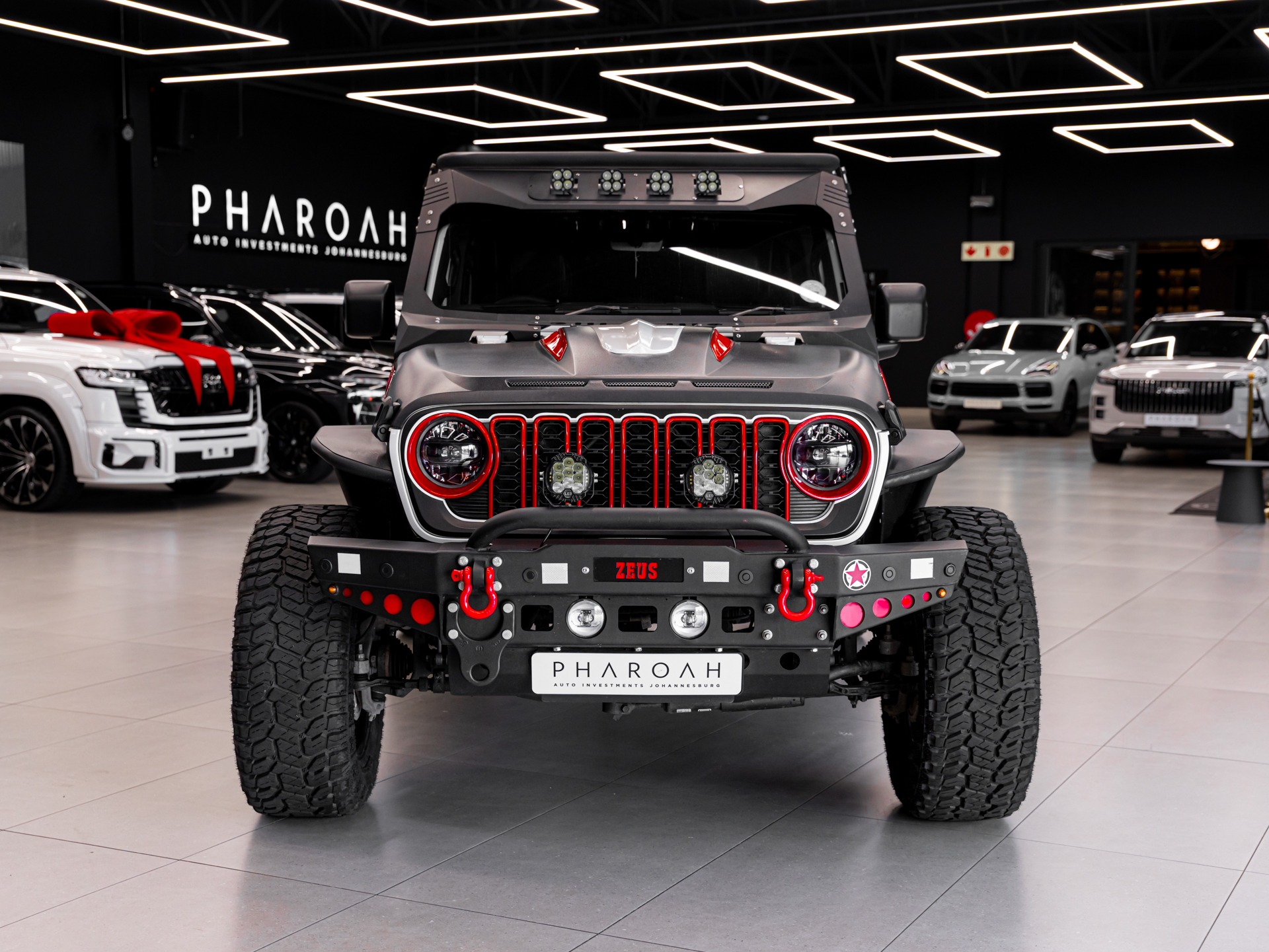 Luxury vehicle at Pharoah Group