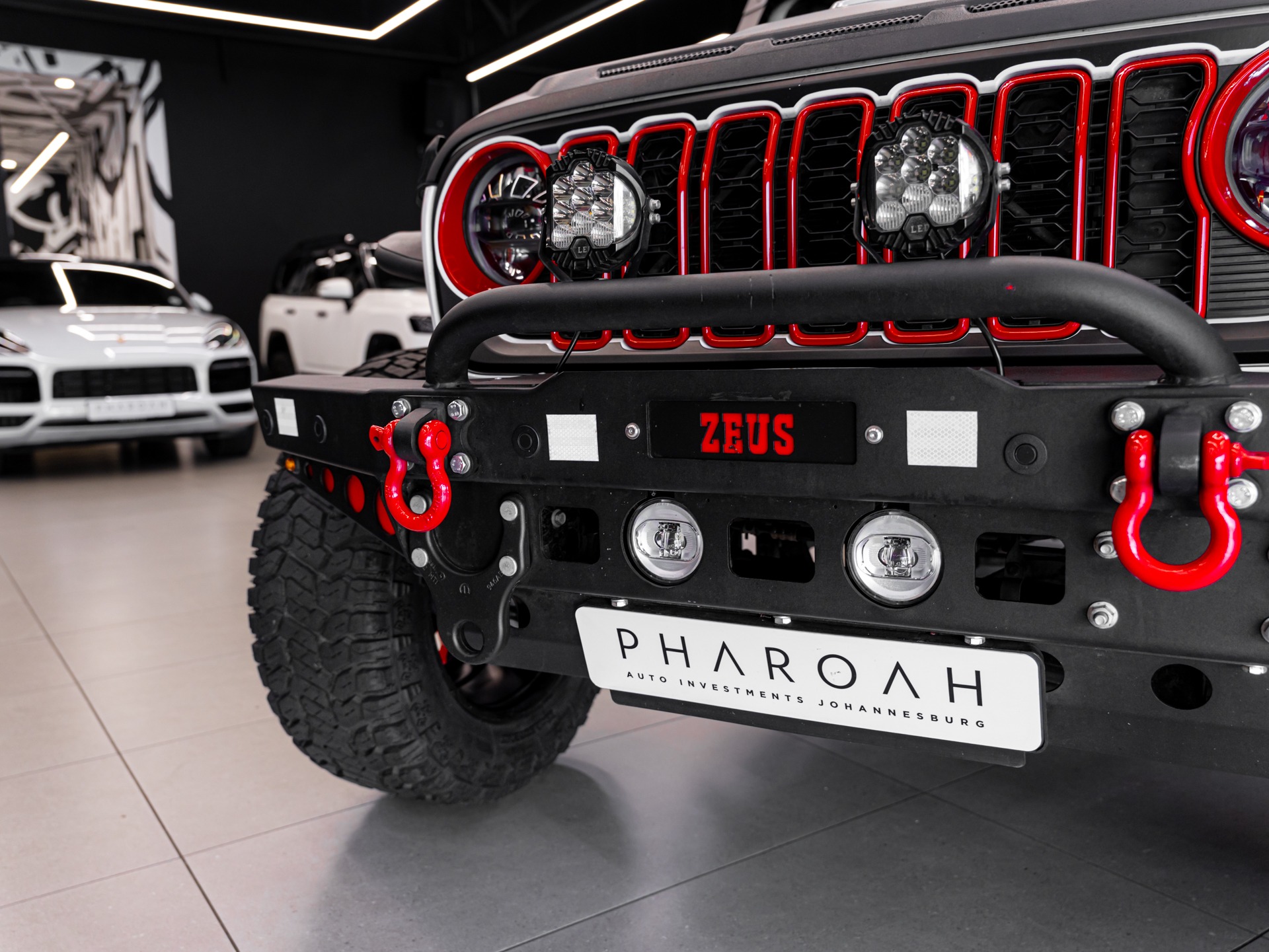 Luxury vehicle at Pharoah Group