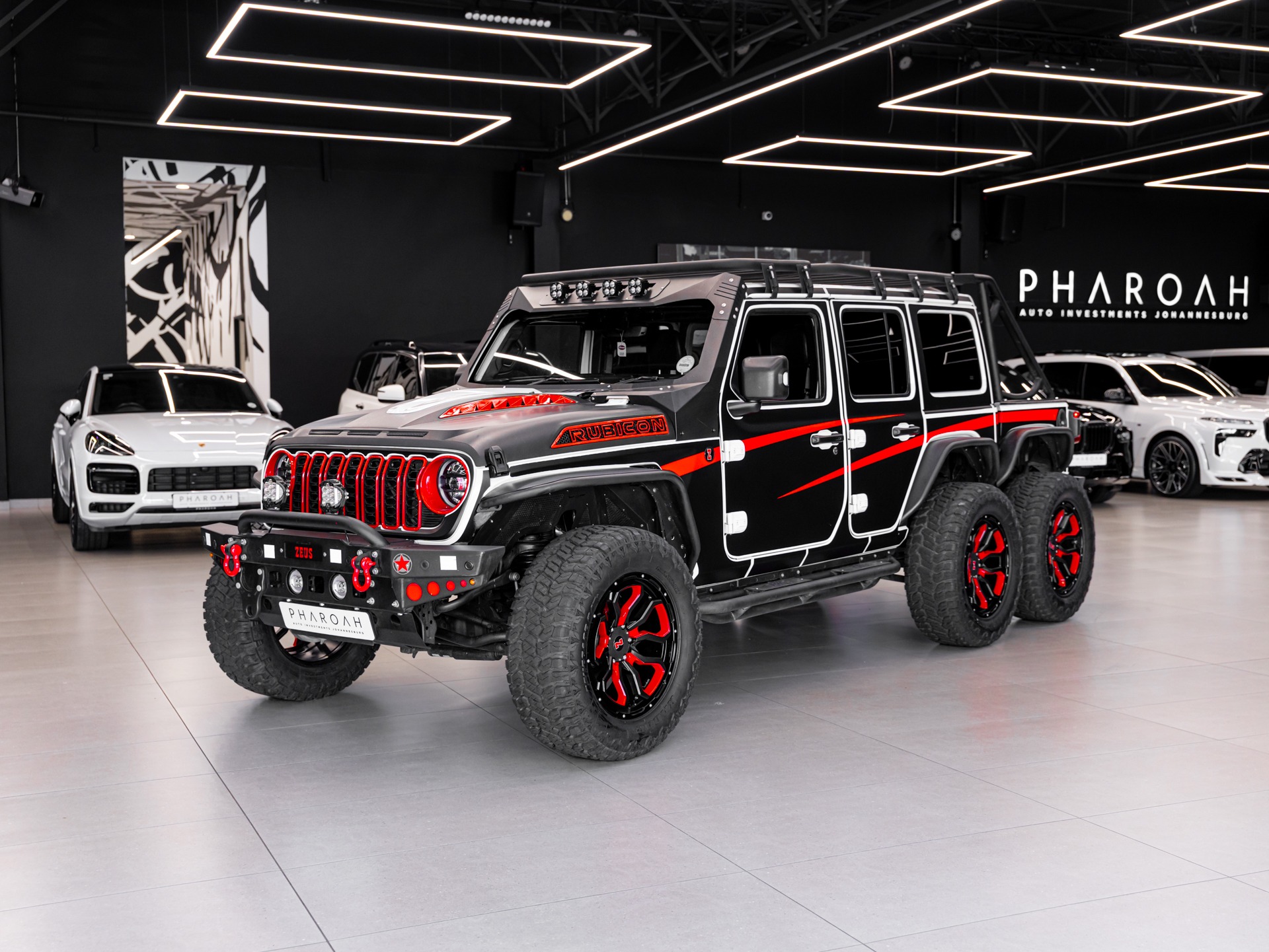 Luxury vehicle at Pharoah Group
