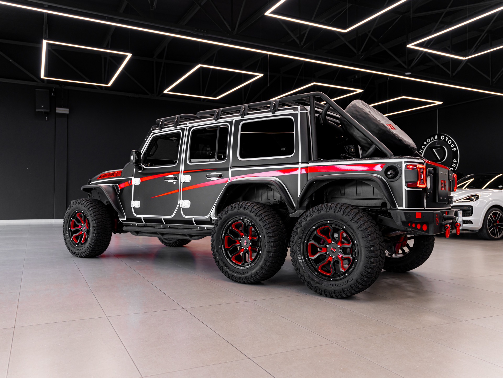 Luxury vehicle at Pharoah Group