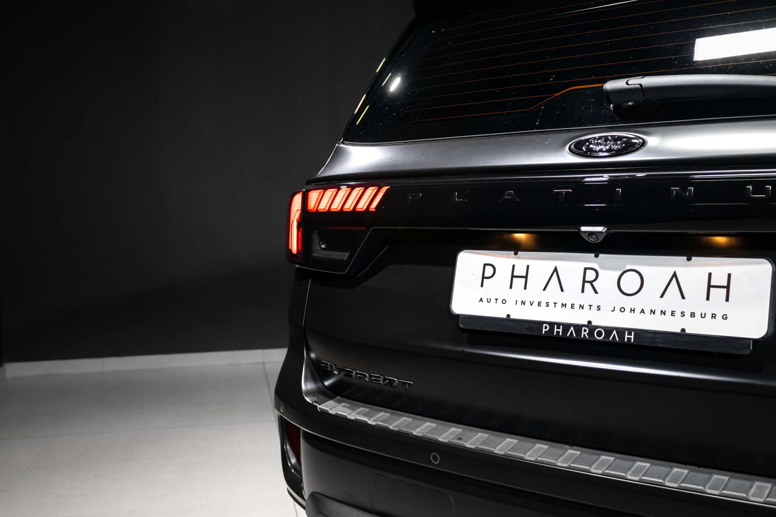 Luxury vehicle at Pharoah Group