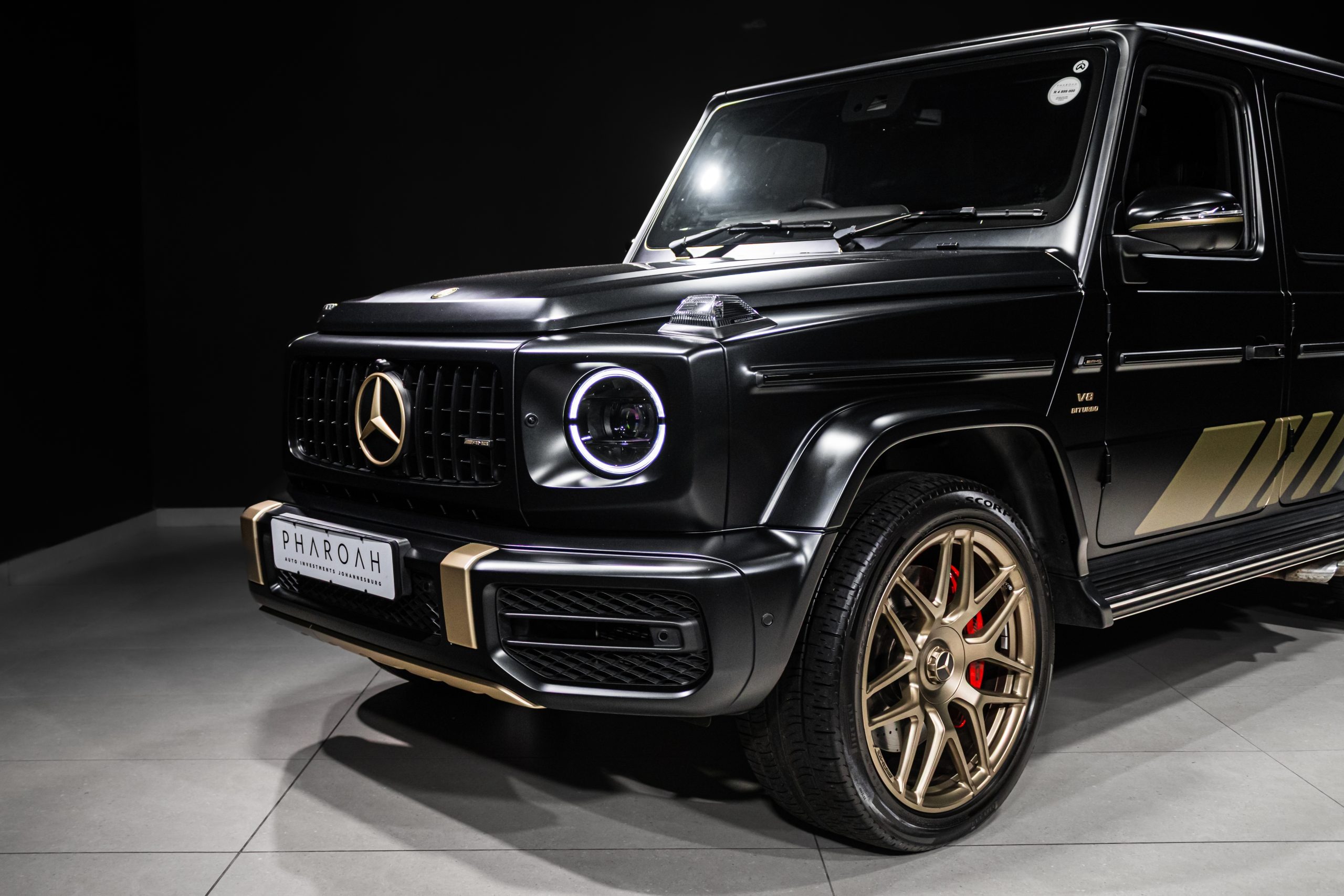 Luxury vehicle at Pharoah Group