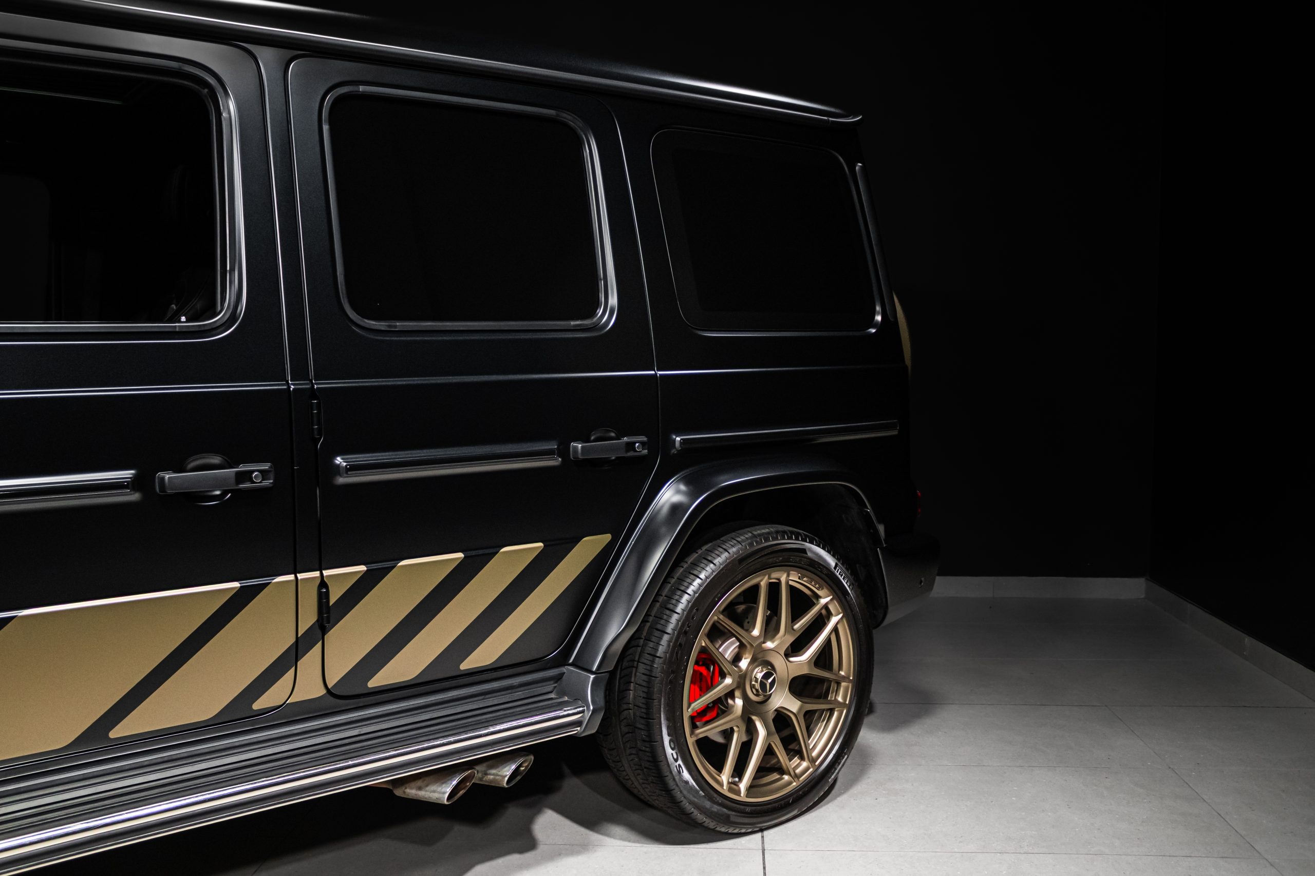 Luxury vehicle at Pharoah Group