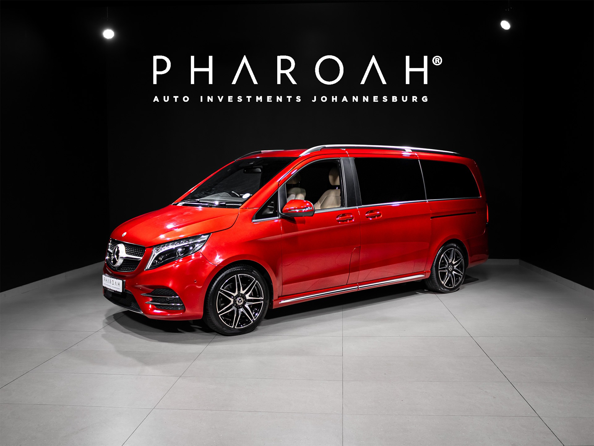 Red Mercedes-Benz V300d for sale