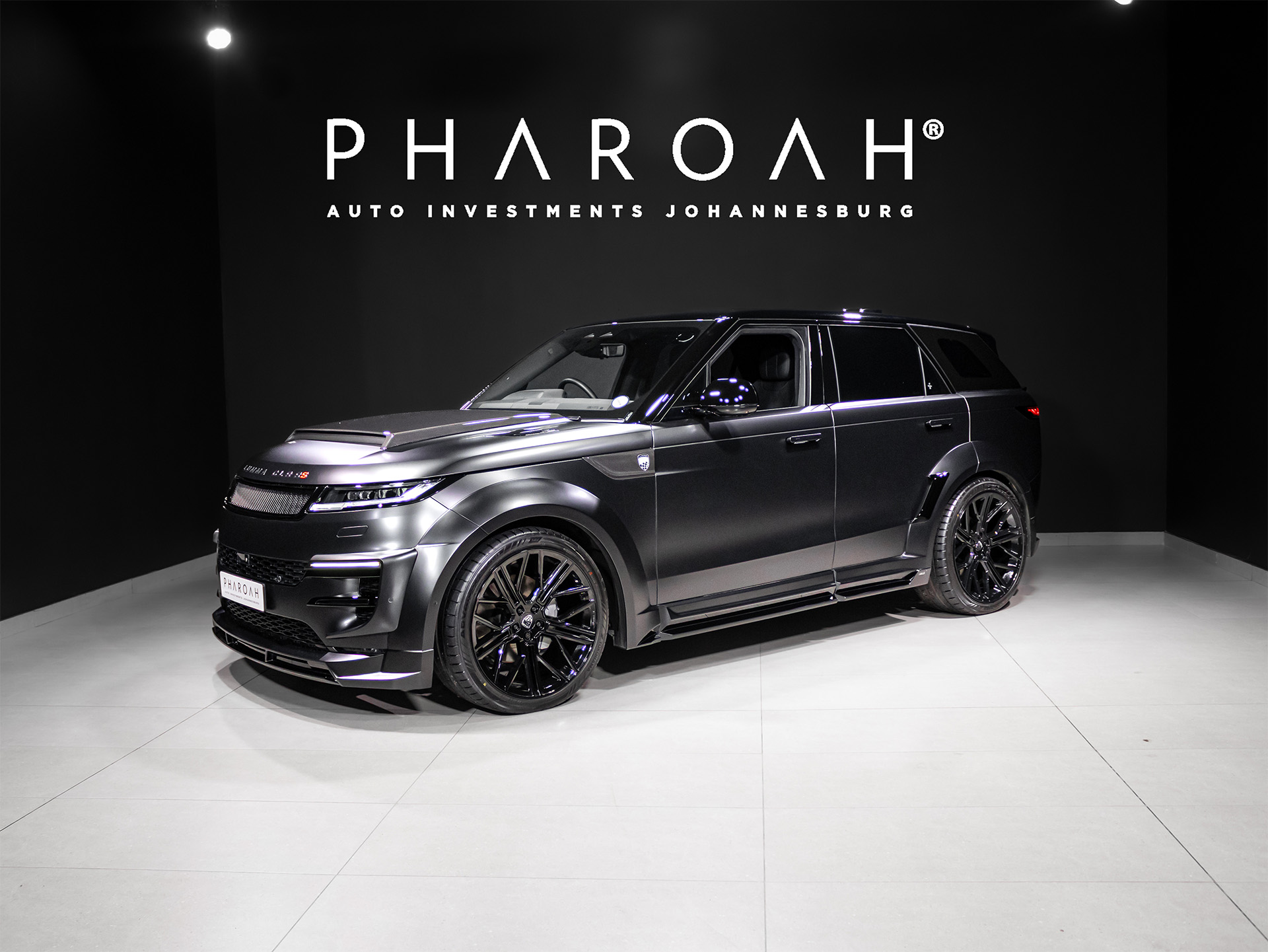 luxury vehicles black range rover sport p360 cover image   # » high end cars » pharoah cars
