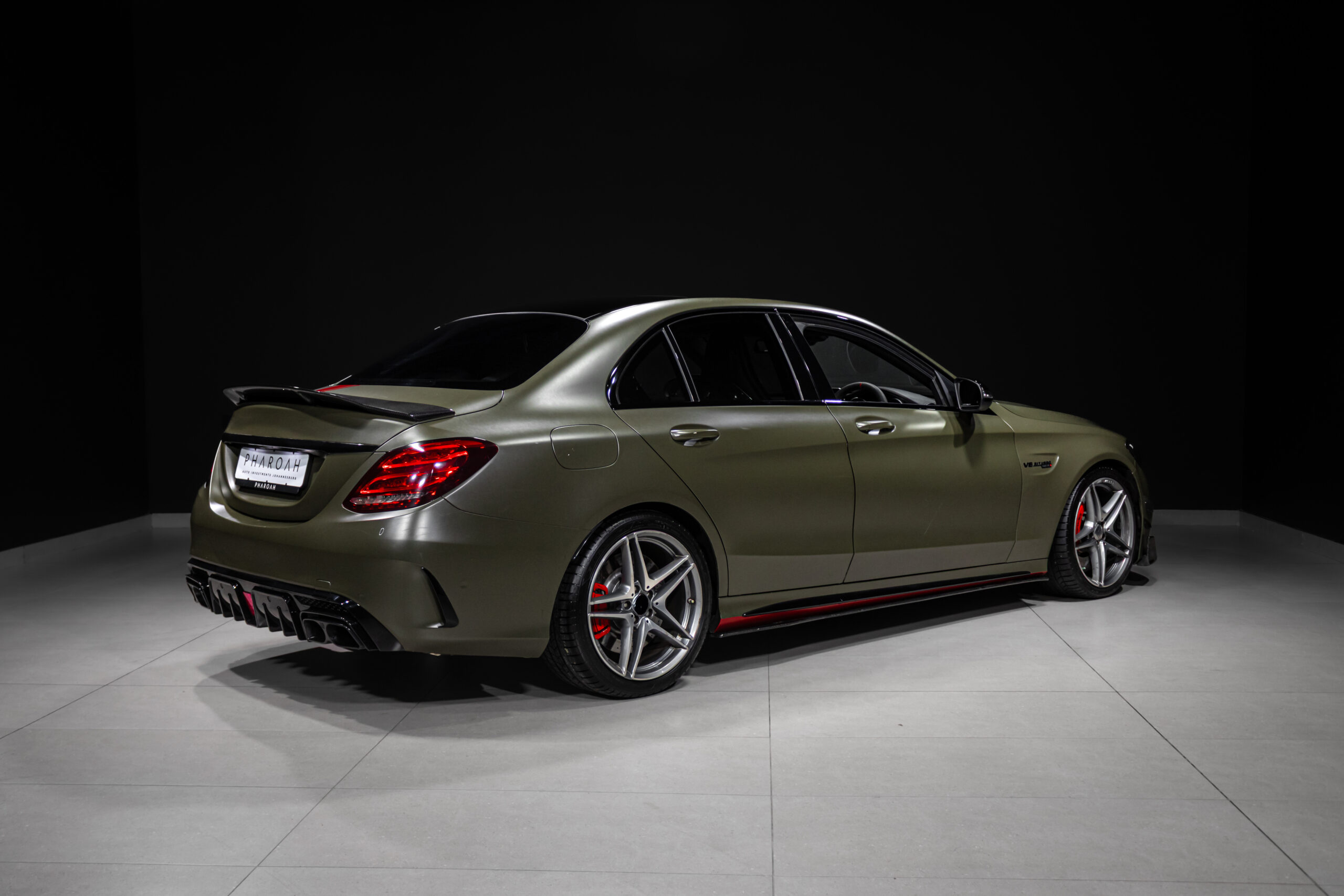 Mercedes Benz AMG sedan available at Pharoah Group South Africa